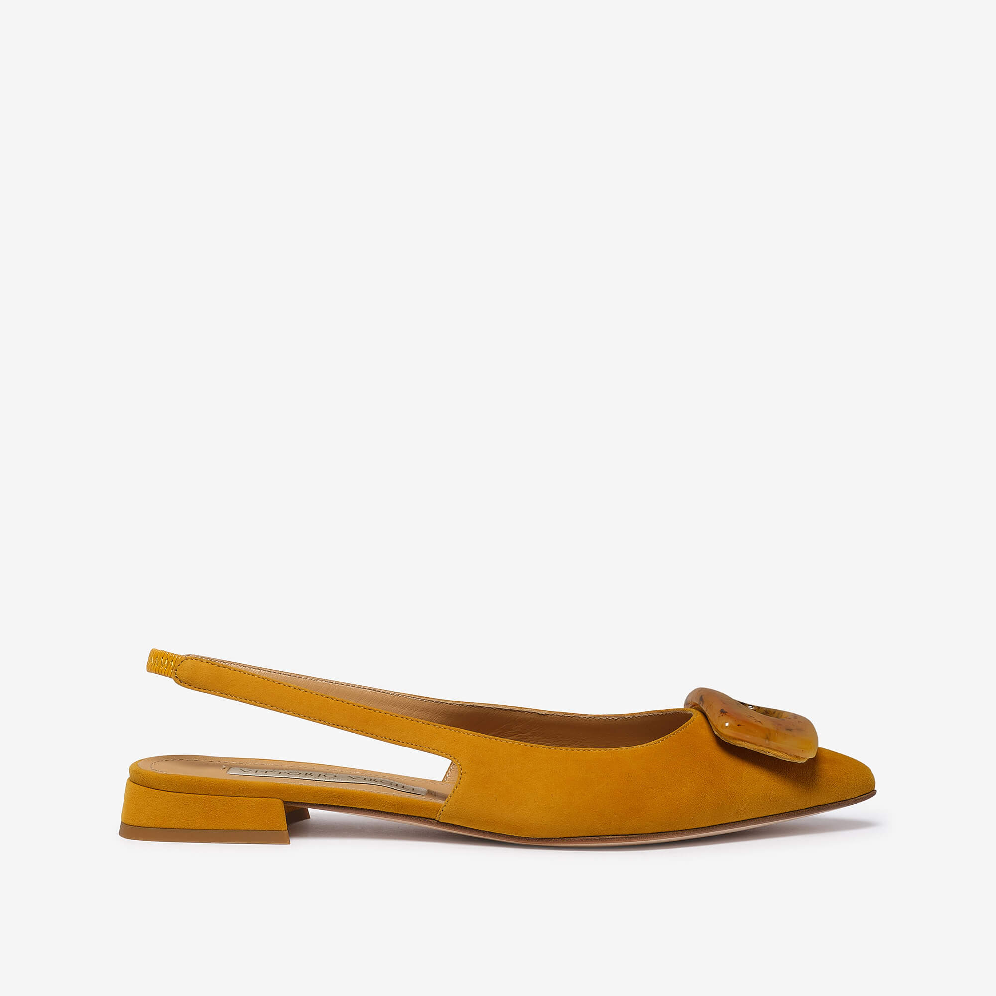 Pomponia | Ballerina sling back in pelle donna