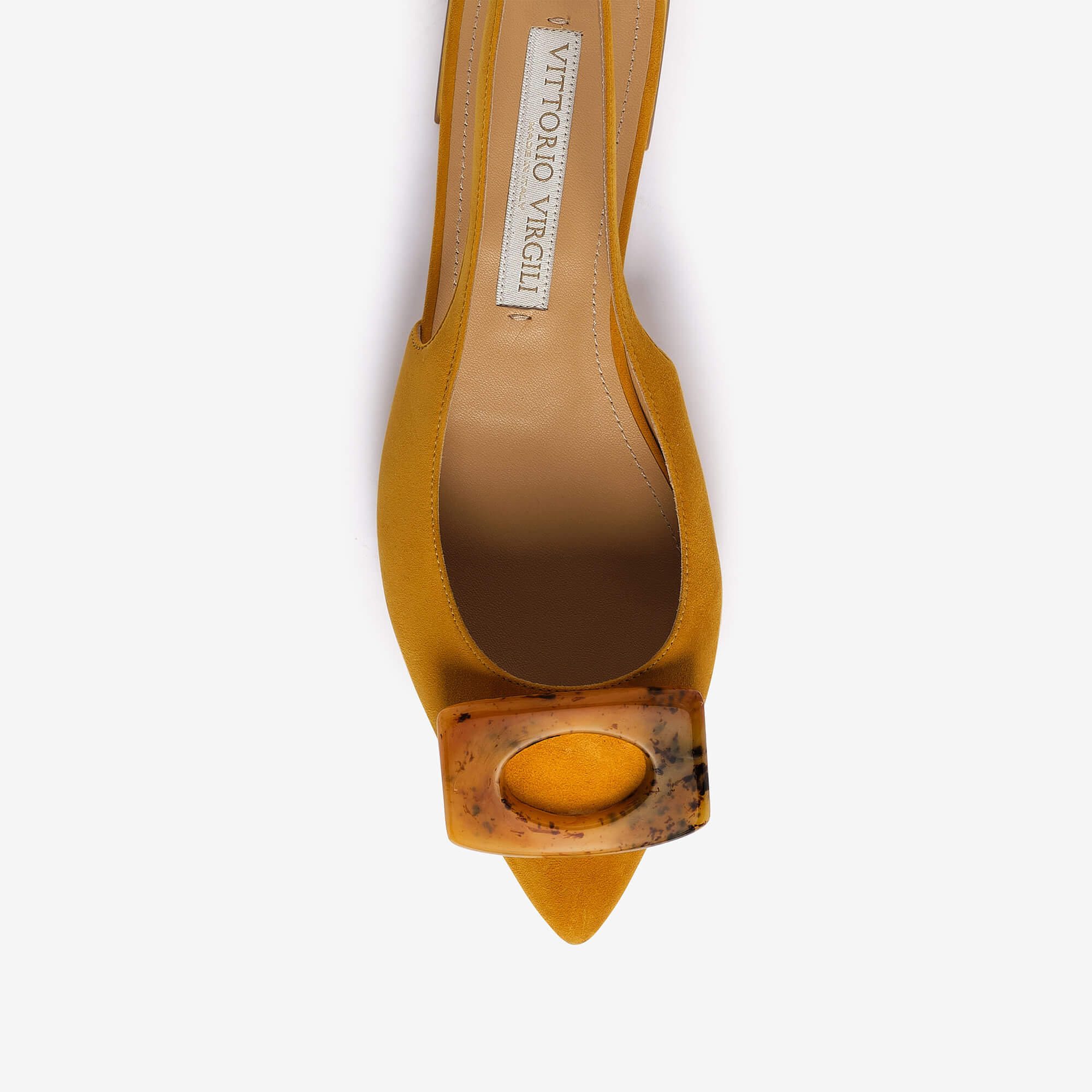 Pomponia | Ballerina sling back in pelle donna