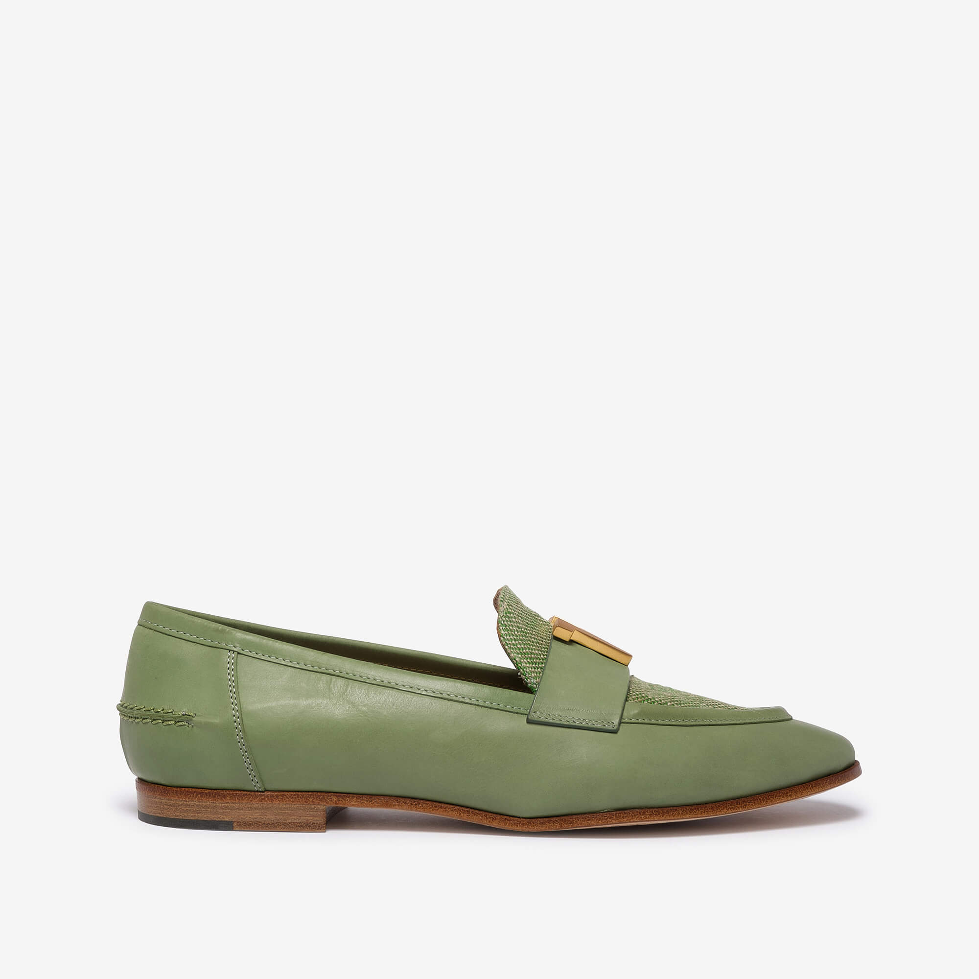 Eppia | Women's leather-fabric moccasin