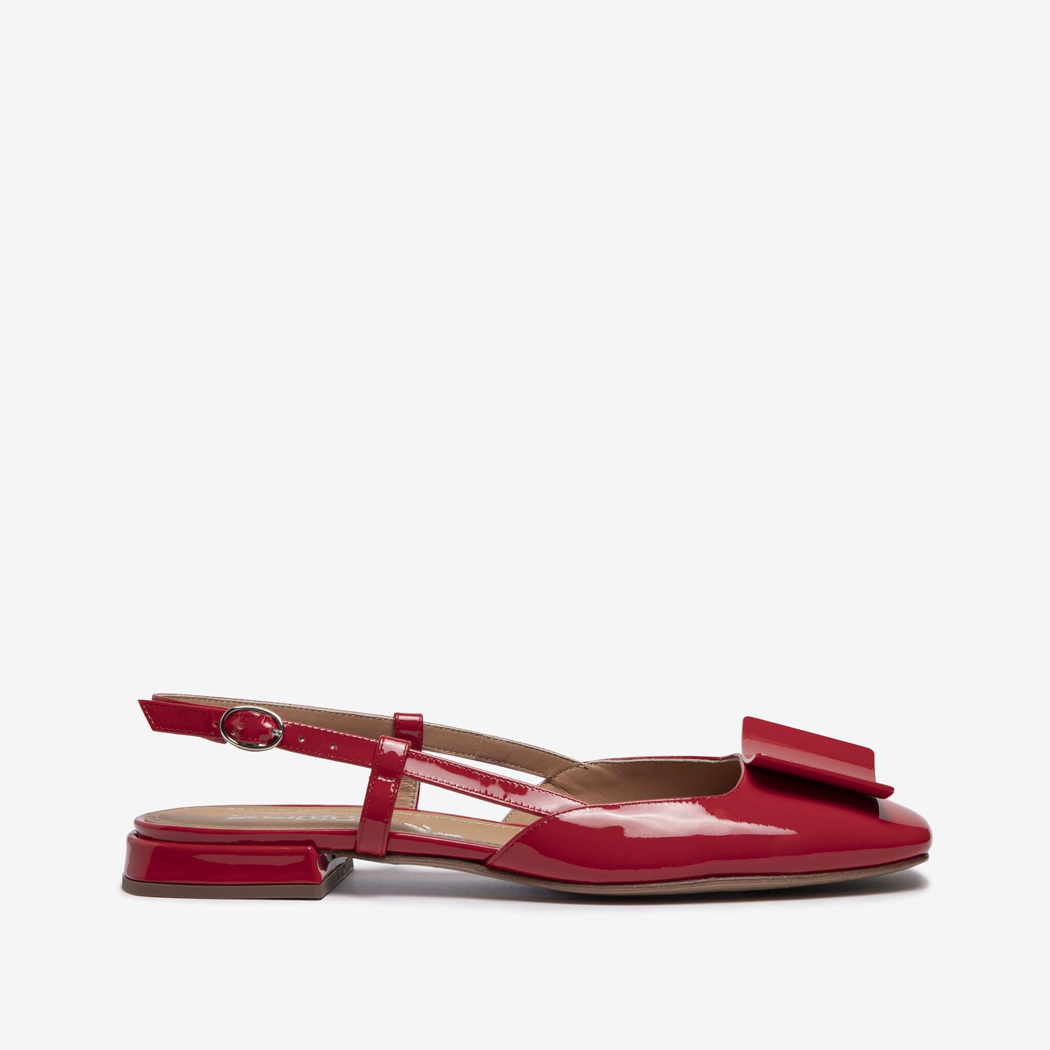 Numisia | Ballerina slingback in vernice donna