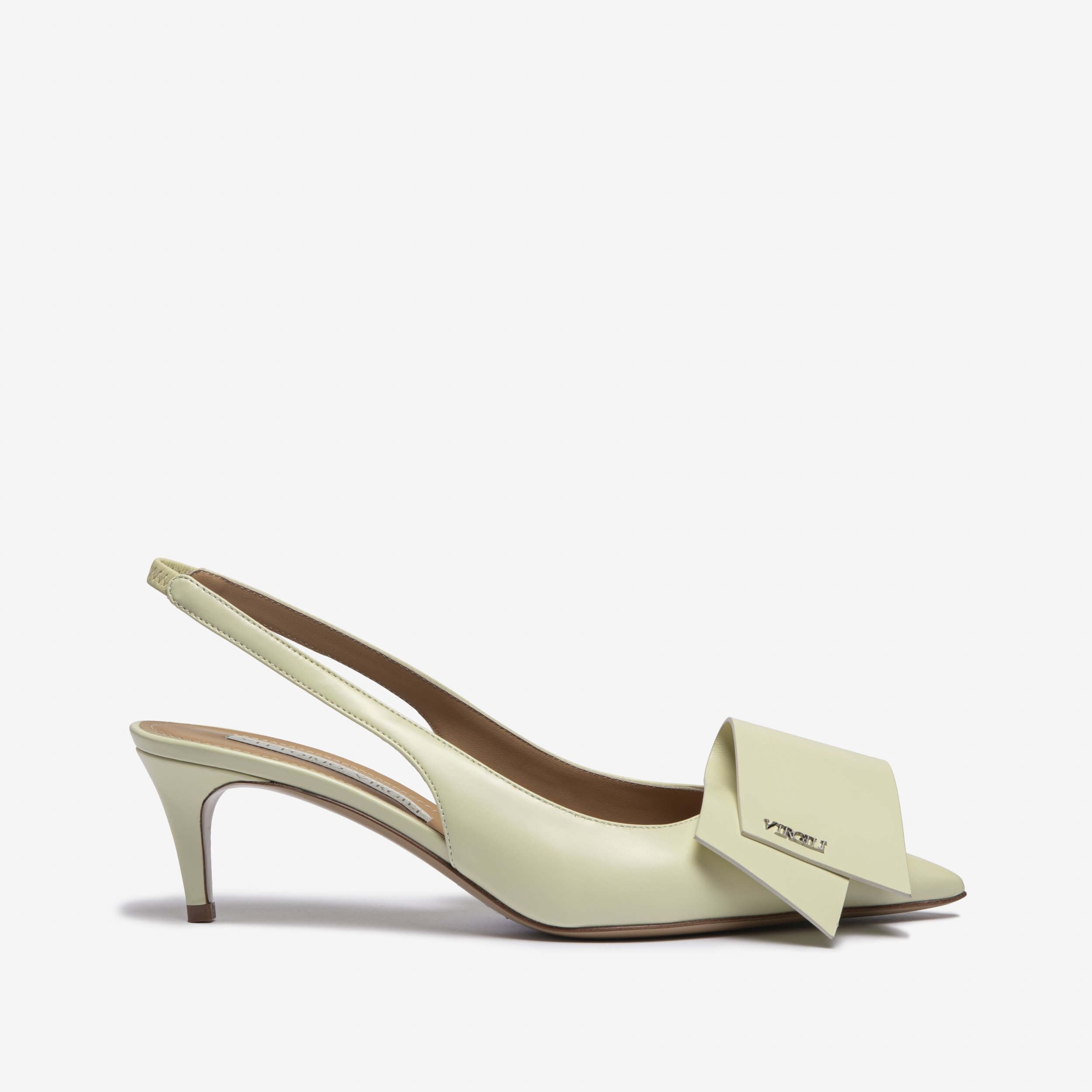 Emila | Slingback in pelle rossa donna