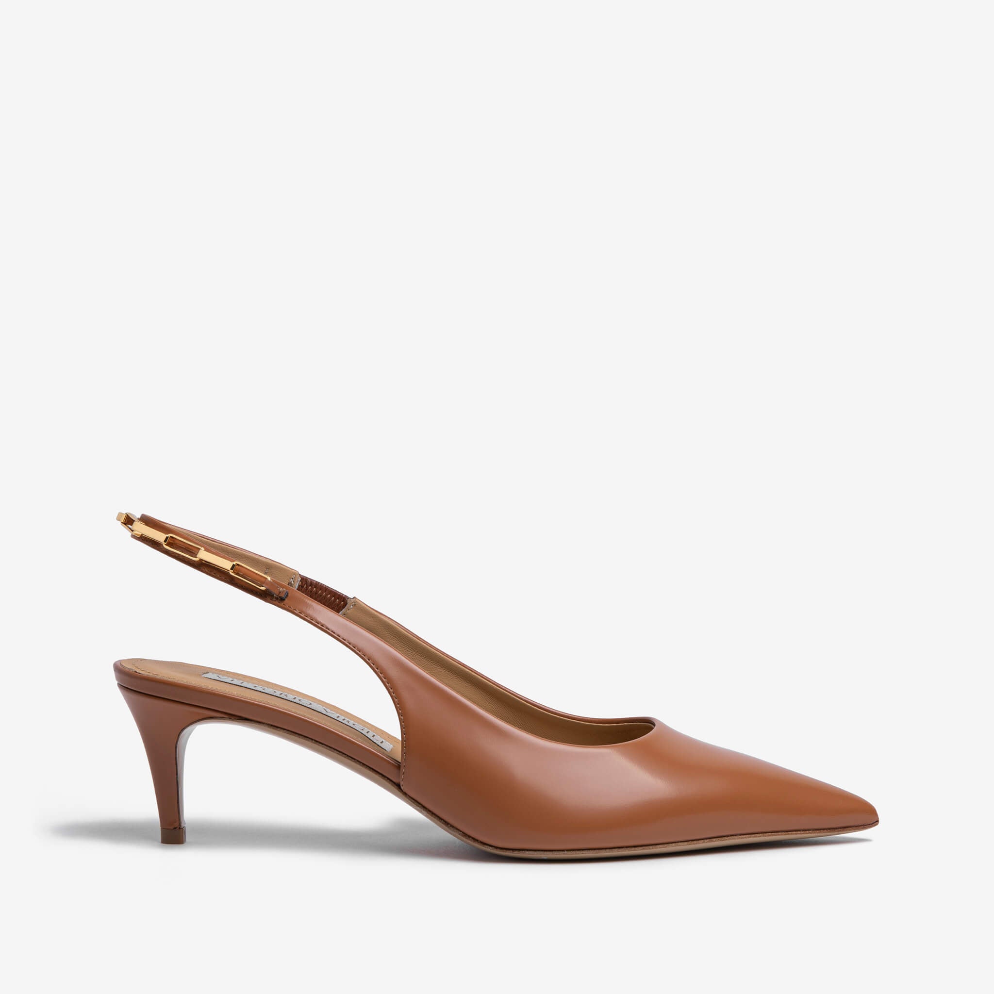 Gegania | Décolleté slingback in pelle di vitello spazzolata donna