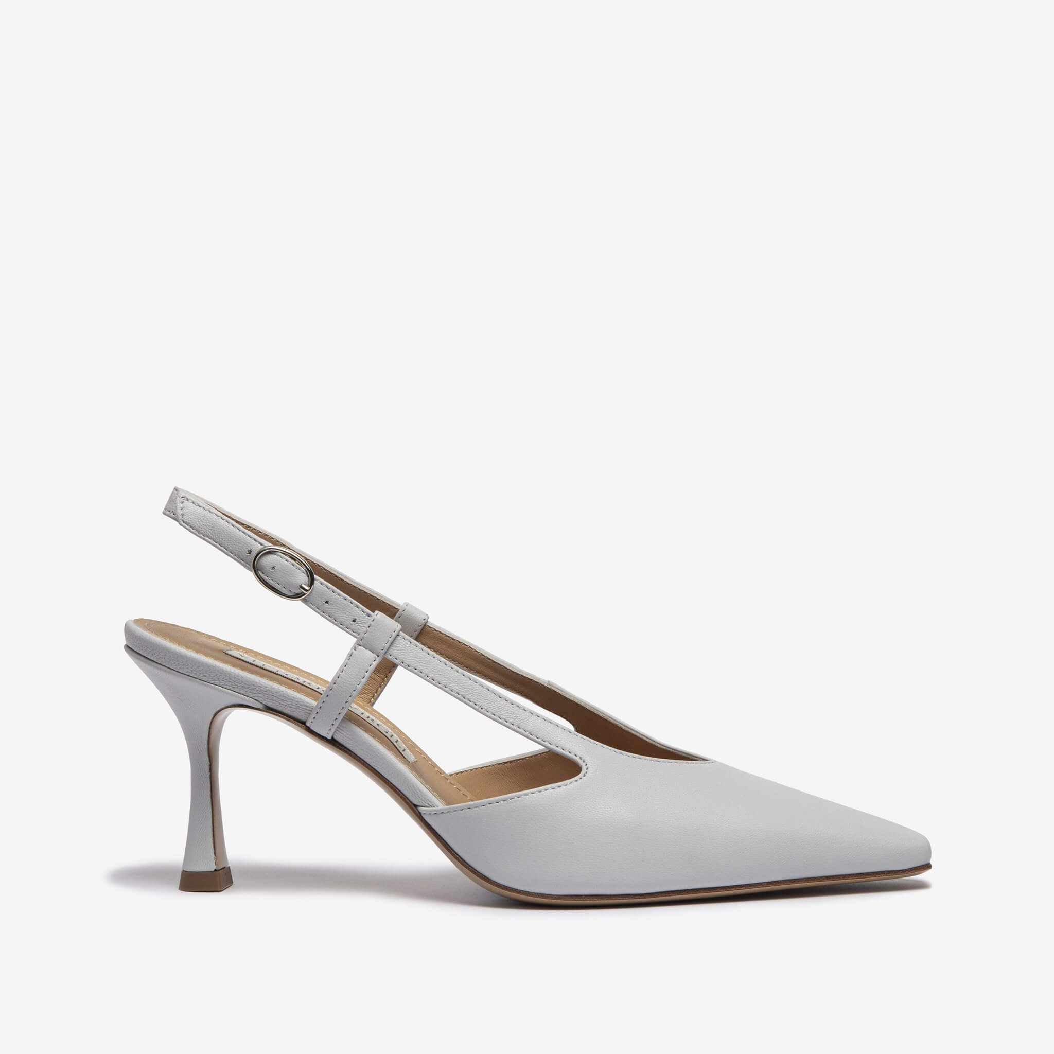 Anniana | Slingback in nappa con tacco scolpito donna