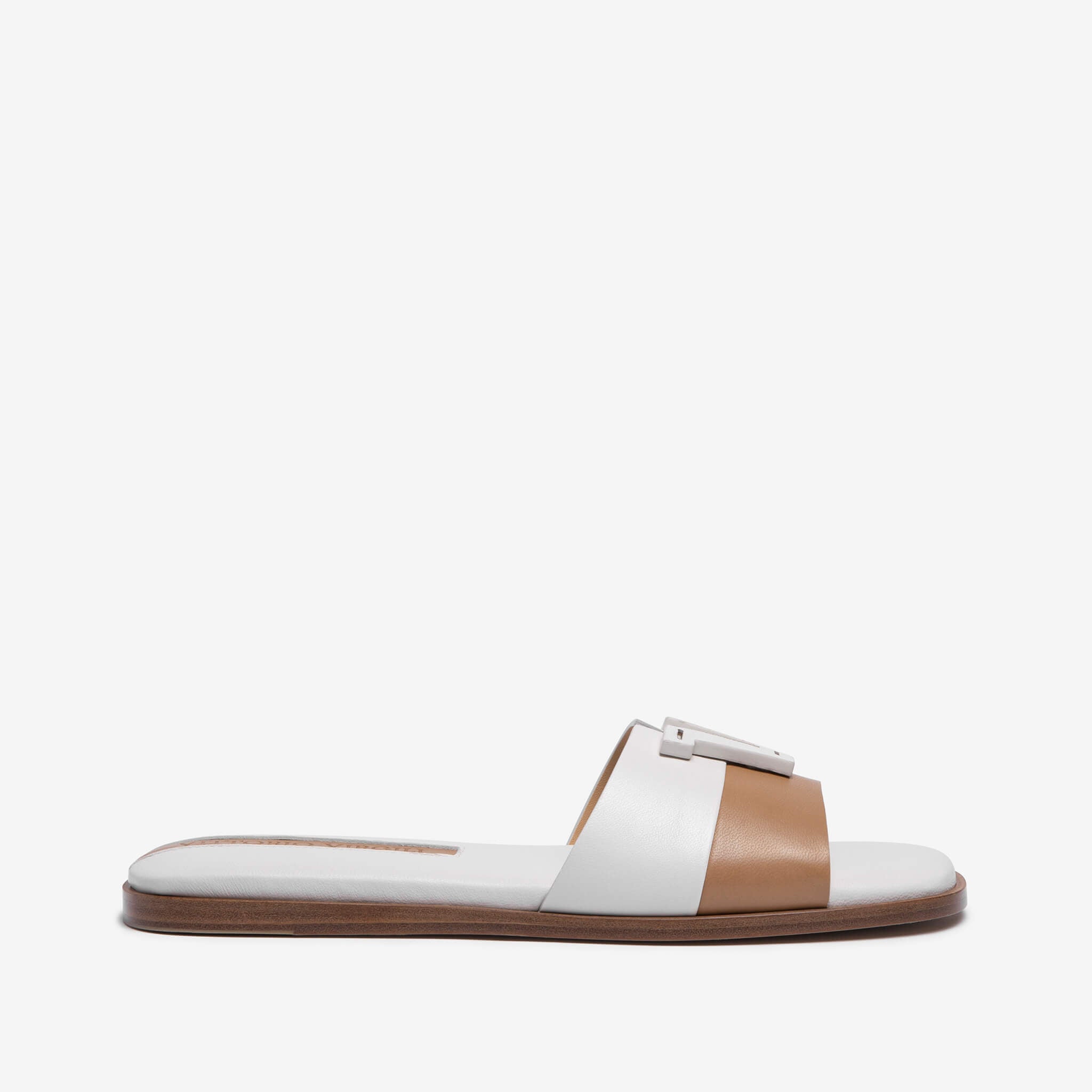 Vipsania | Sandalo bicolore in nappa donna