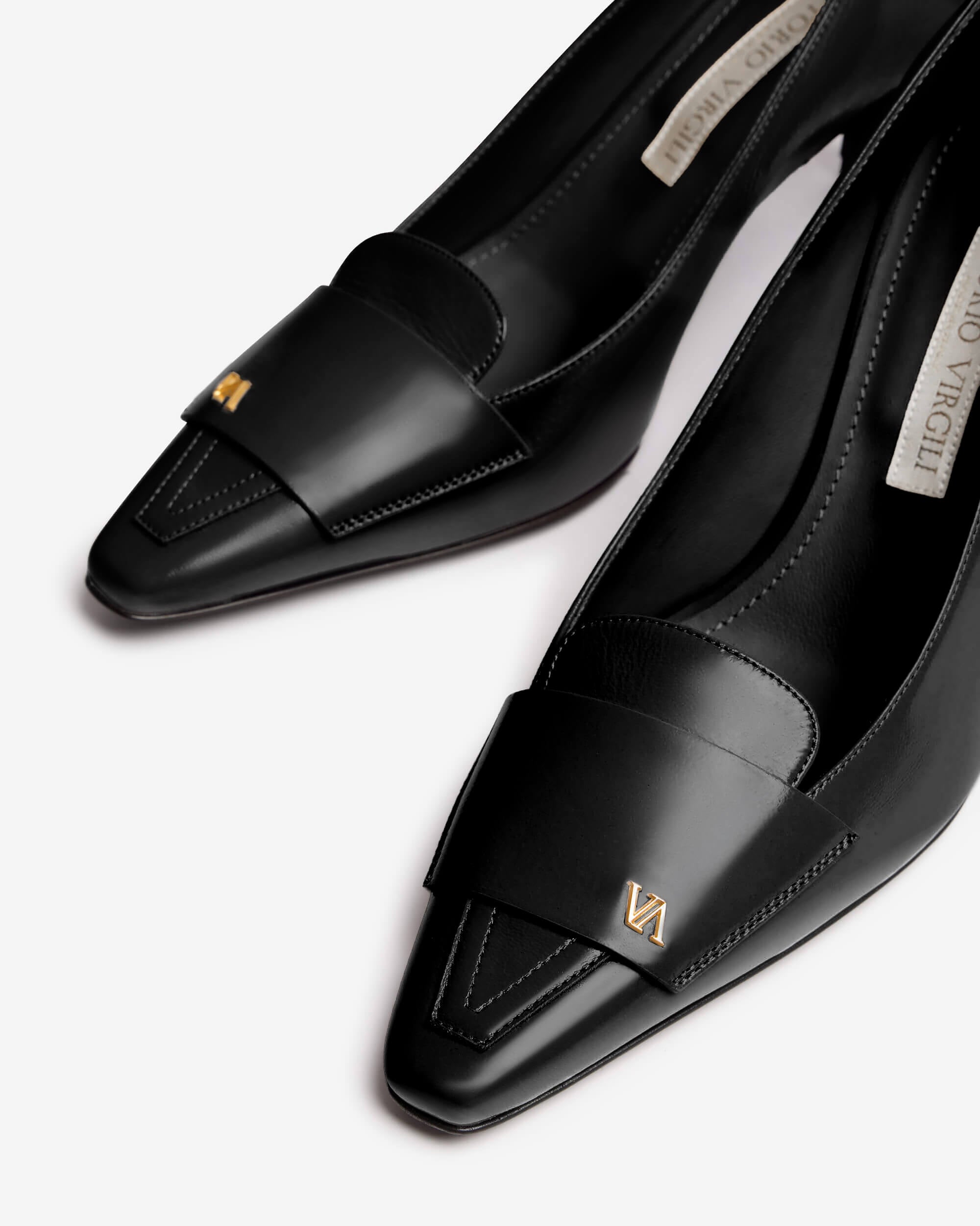 Aufidia | Décolleté in pelle di capra donna