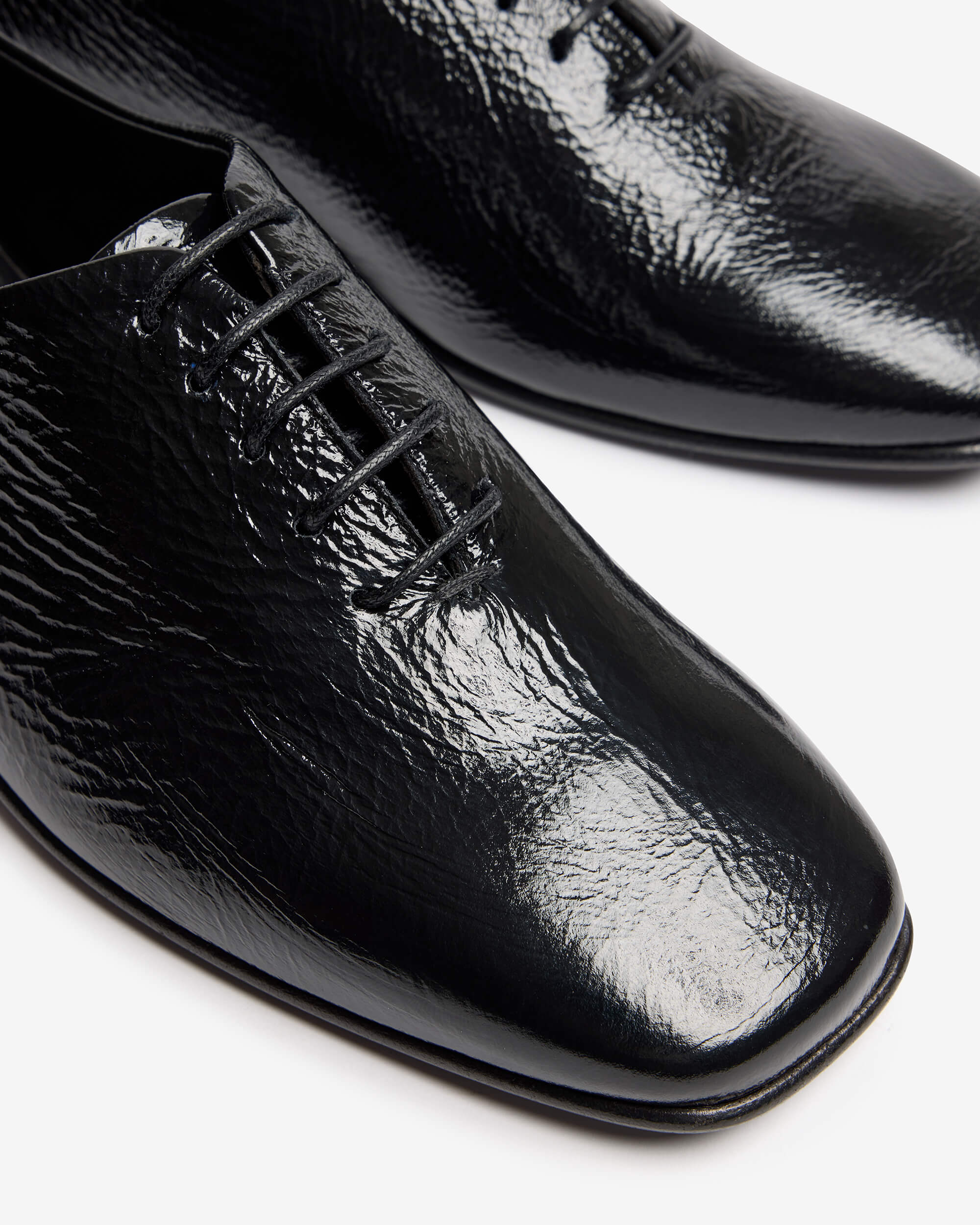 Maria | Women's patent leather lace-up