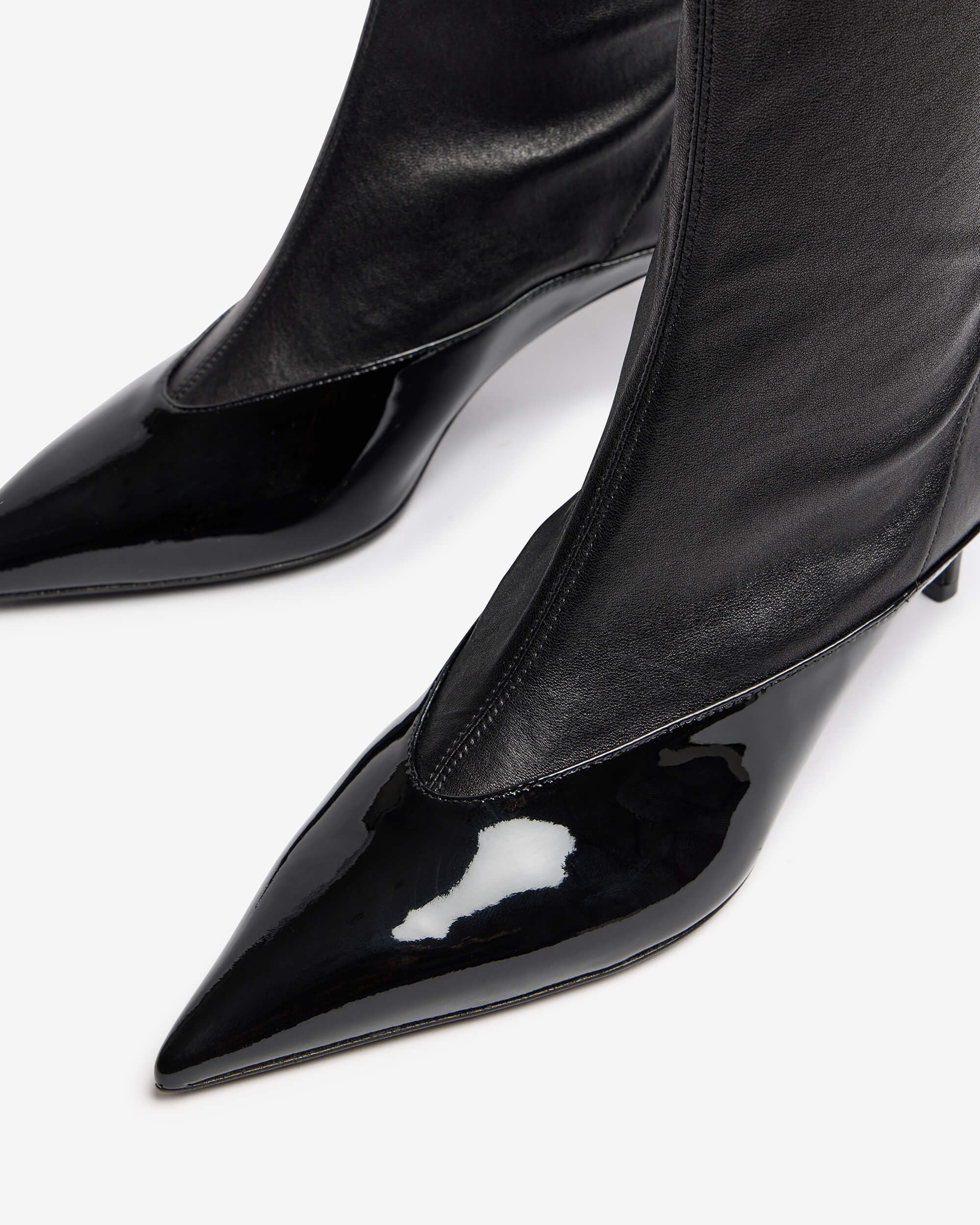 Ovidia | Women's nappa-patent leather ankle boot