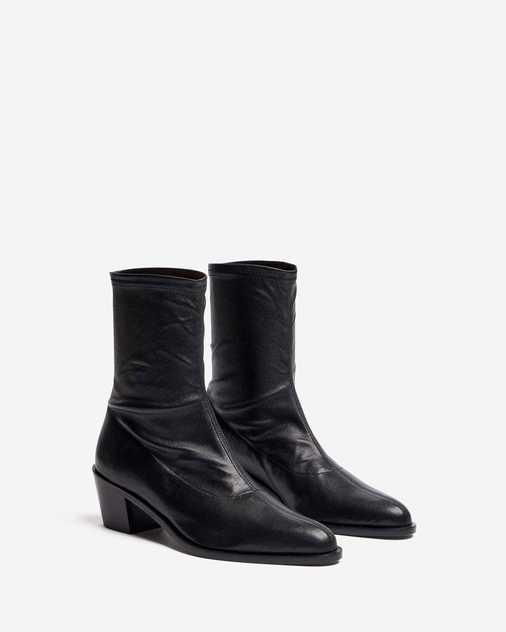 Icilia | Women's nappa leather stretch ankle boot
