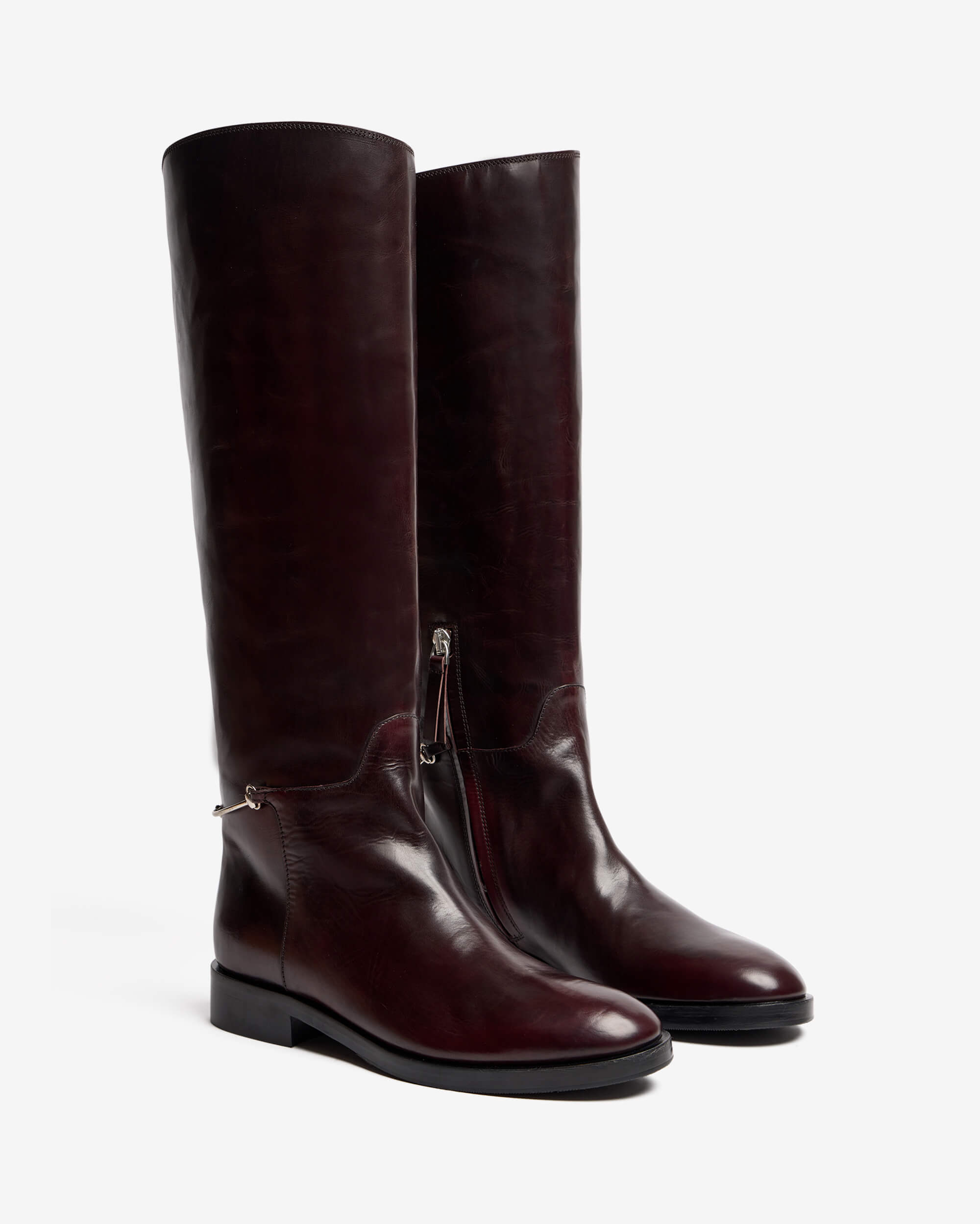 Coponia | Women's calfskin boot fur lining