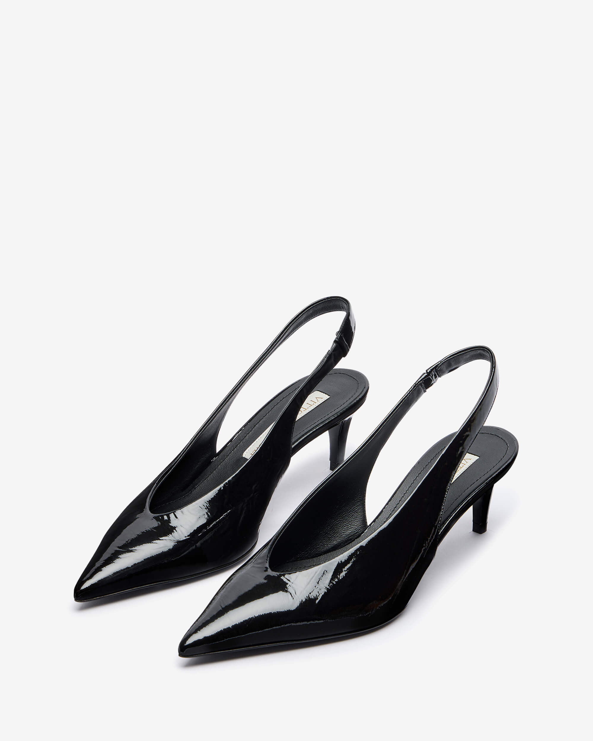 Nevia | Women's patent-calfskin slingback pump
