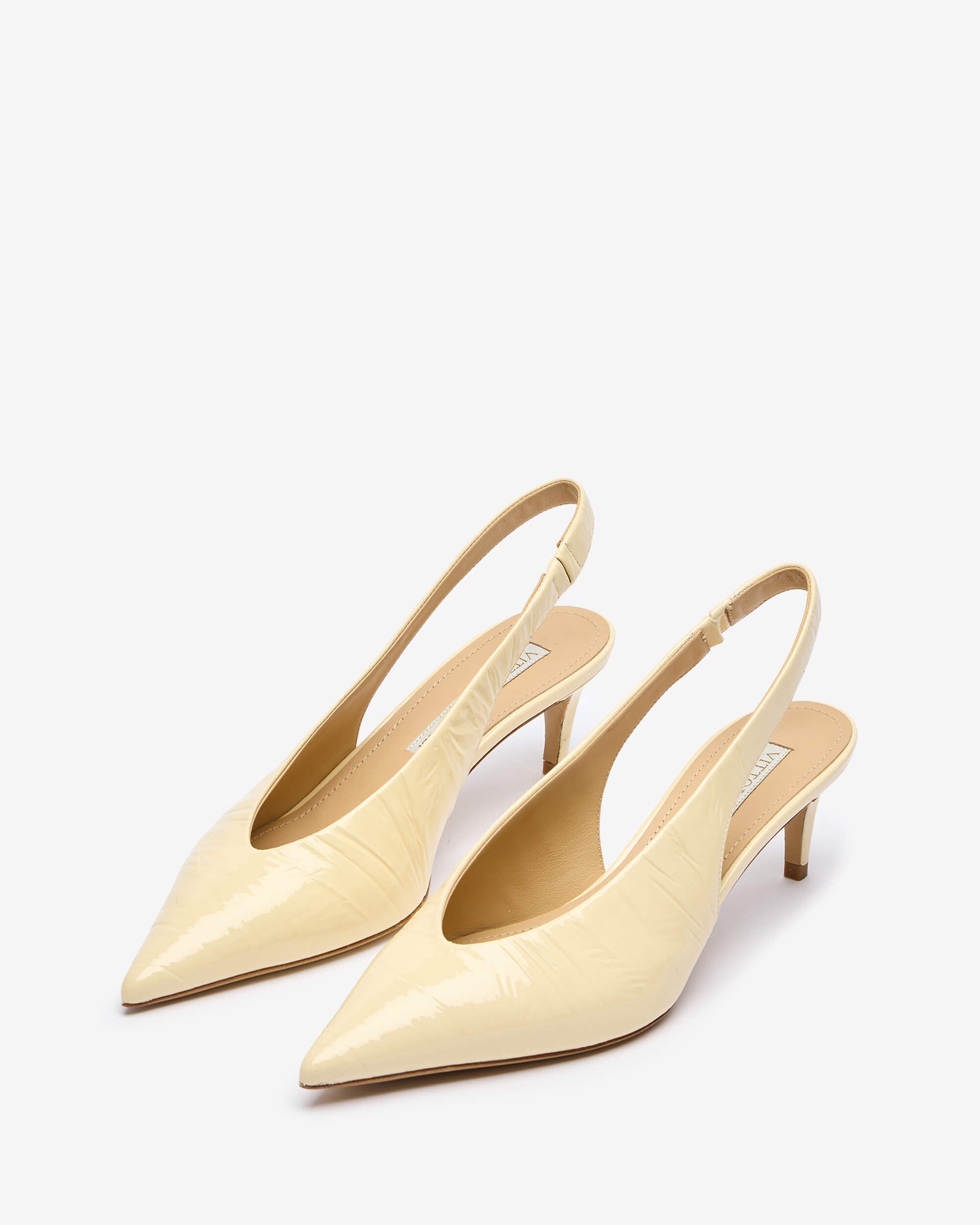 Nevia | Women's patent-calfskin slingback pump