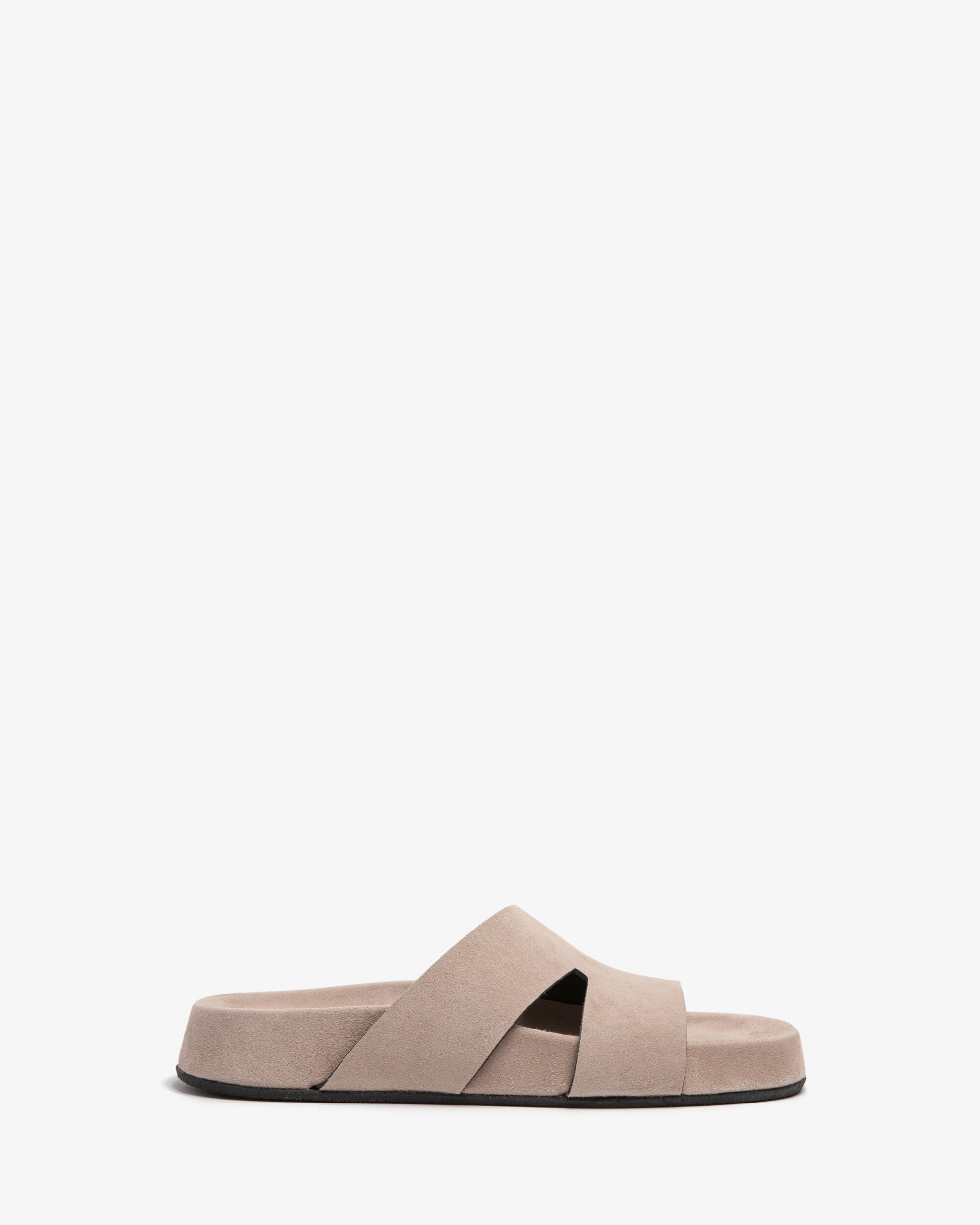 Calliena | Women's calfskin velour slide sandal