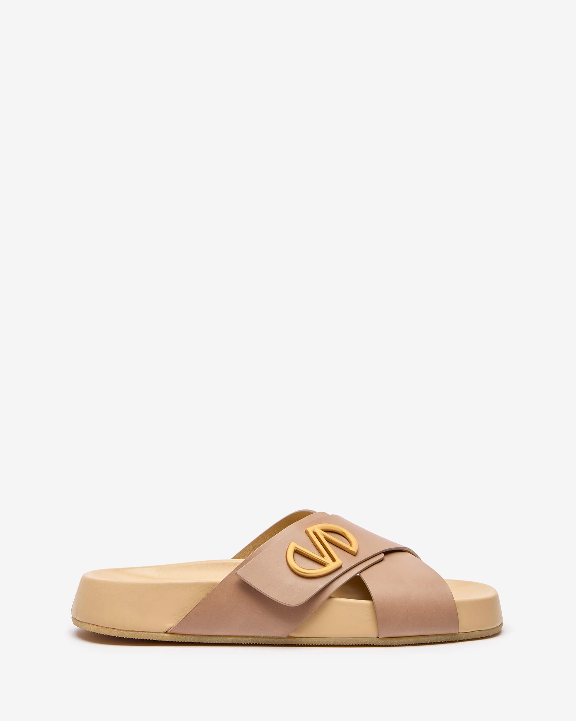 Quarta | Sandalo slide donna in pelle di vitello