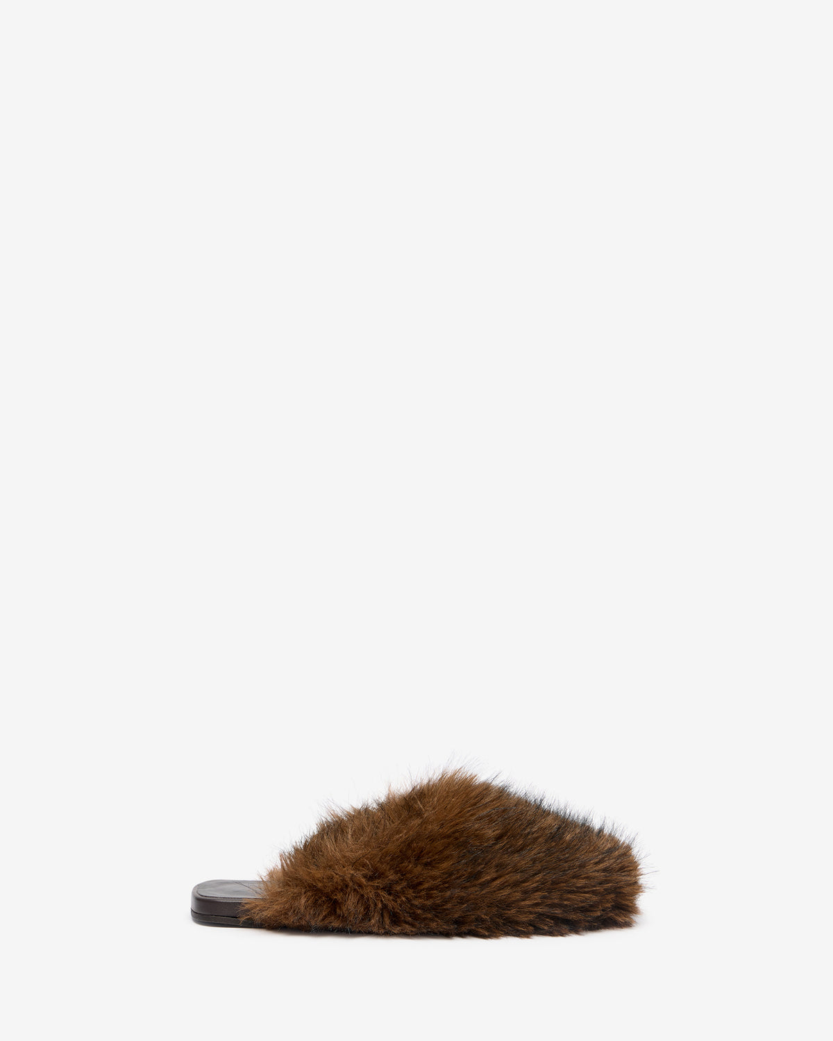 Turrania | Women's faux fur - goat mulle flat