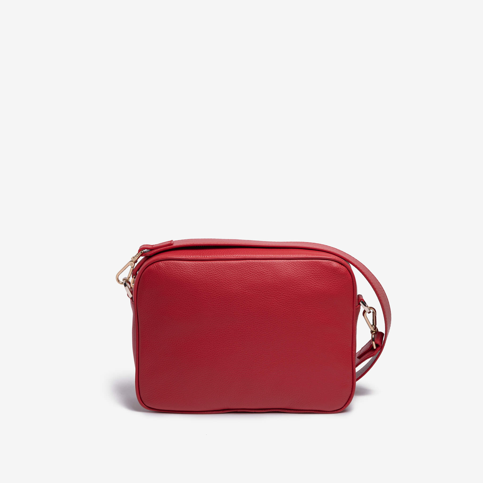 Carla | Leather bag red
