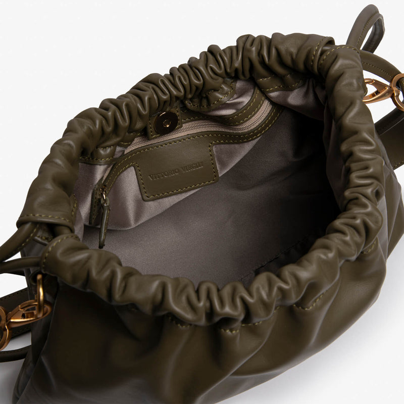 Coulisse | Leather shoulder bag