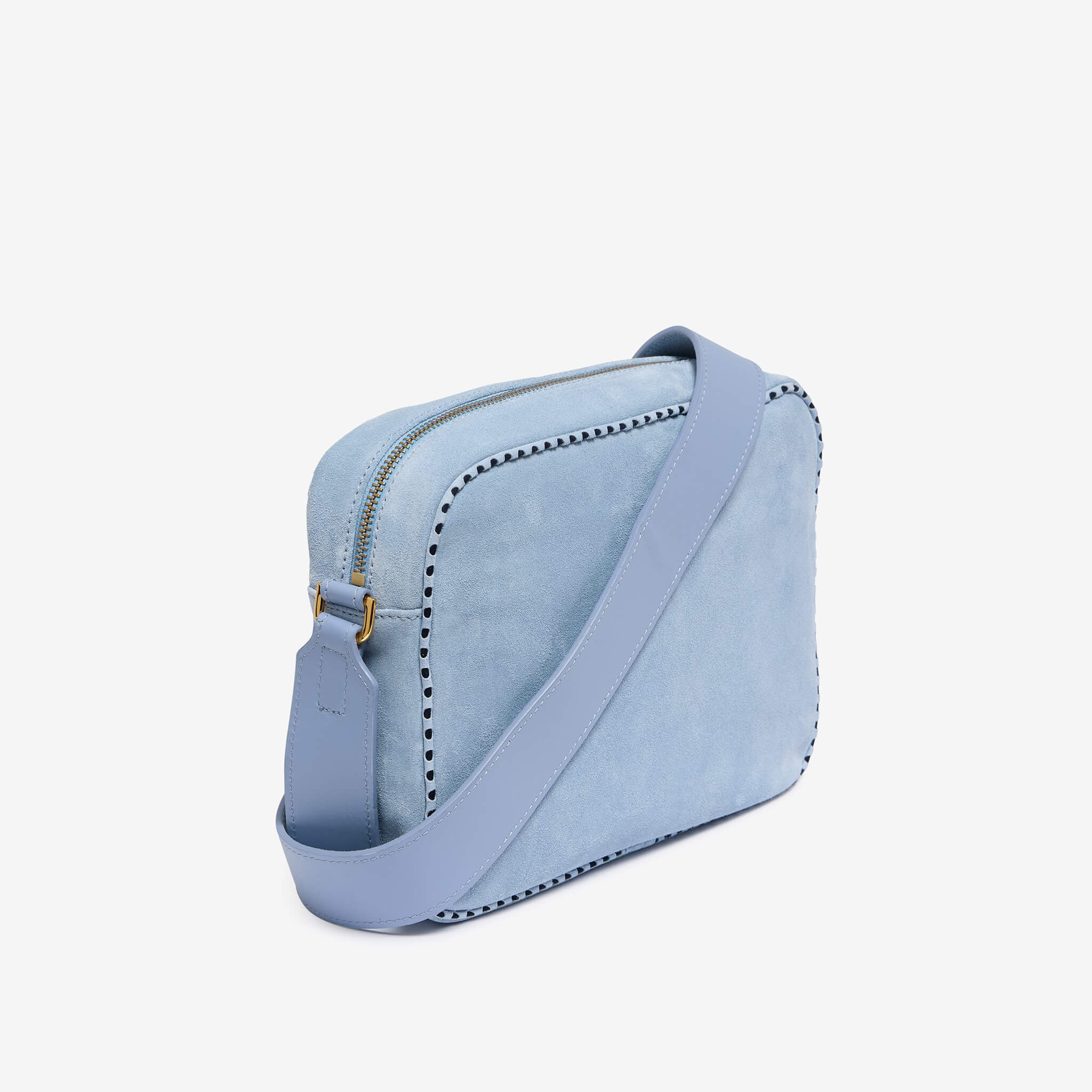 Carla DOT | Suede bag light blue