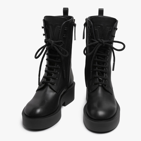Claudia | Women's leather combat boot