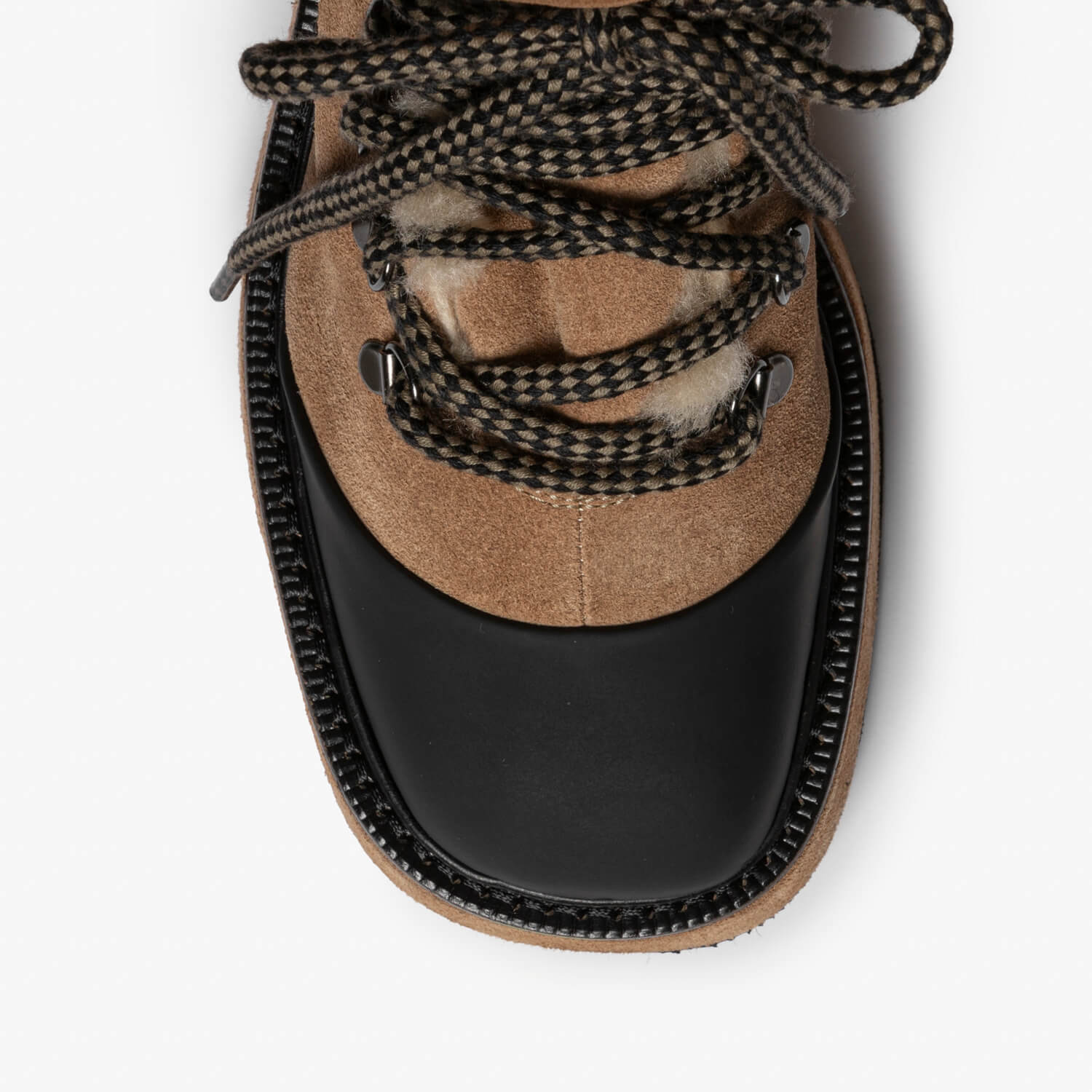 Marulla | Stivaletto in pelle e velour donna