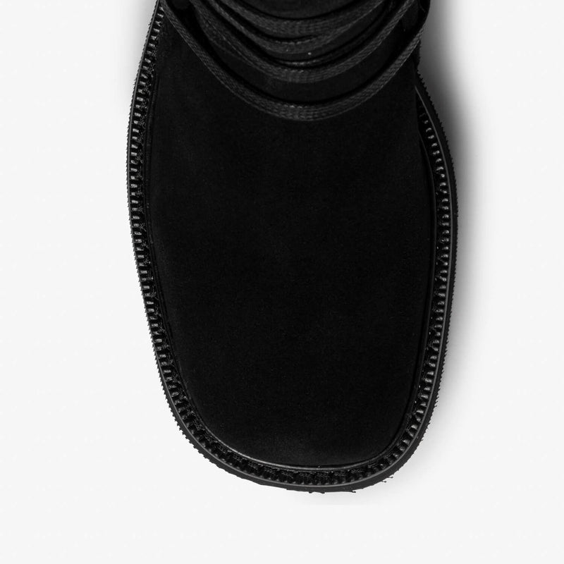 Calpurnia | Women's leather/velour ankle boot