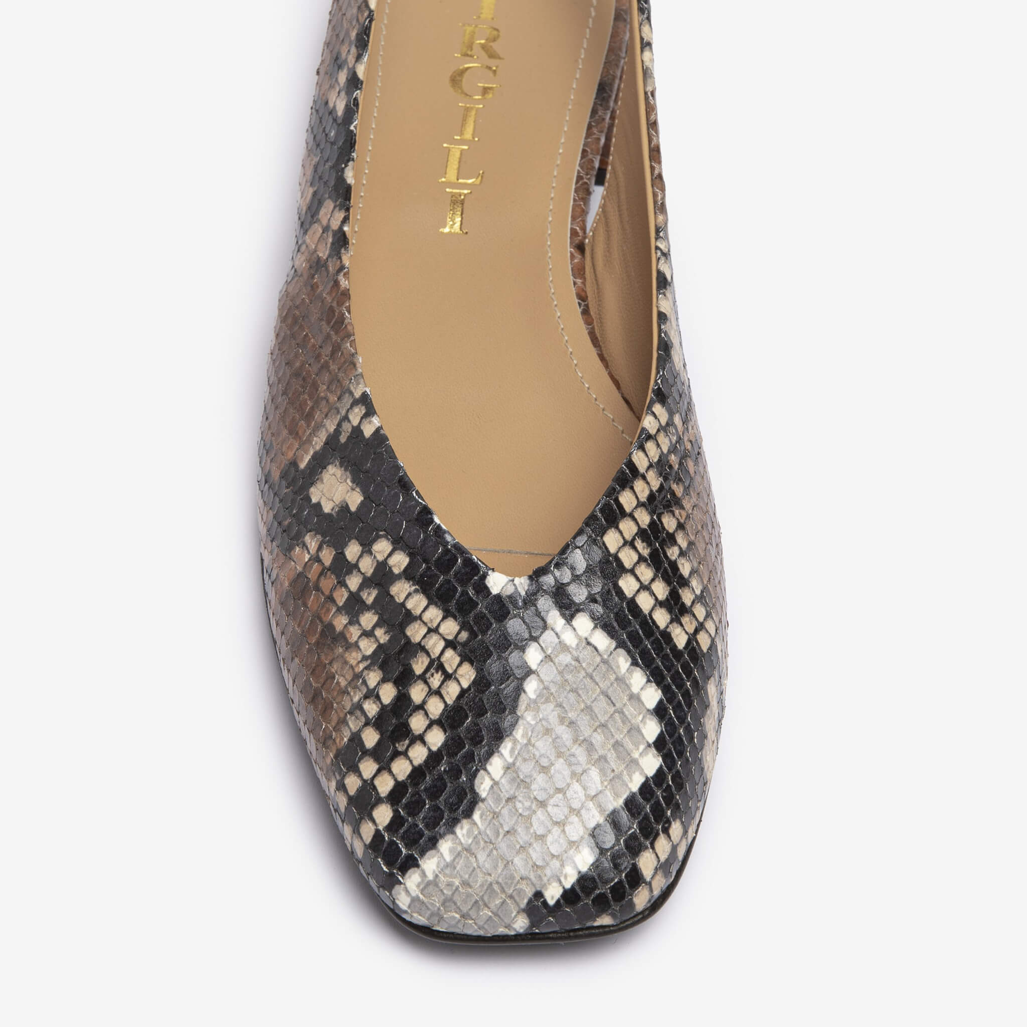 Feliciana | Women's calf leather slingback ballet flat