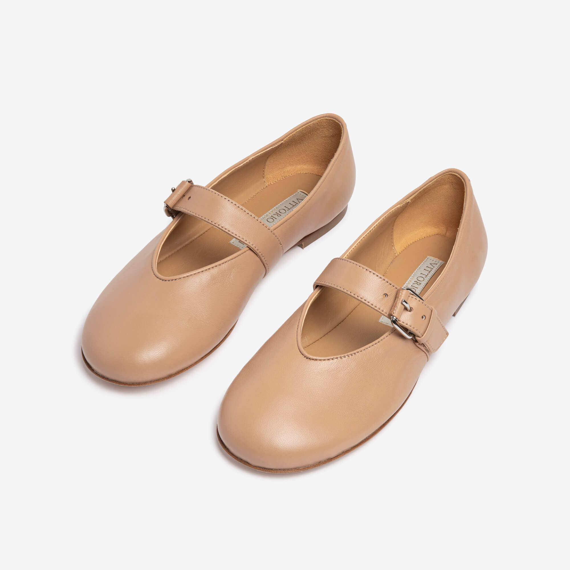 Pedania | Ballerina in pelle donna