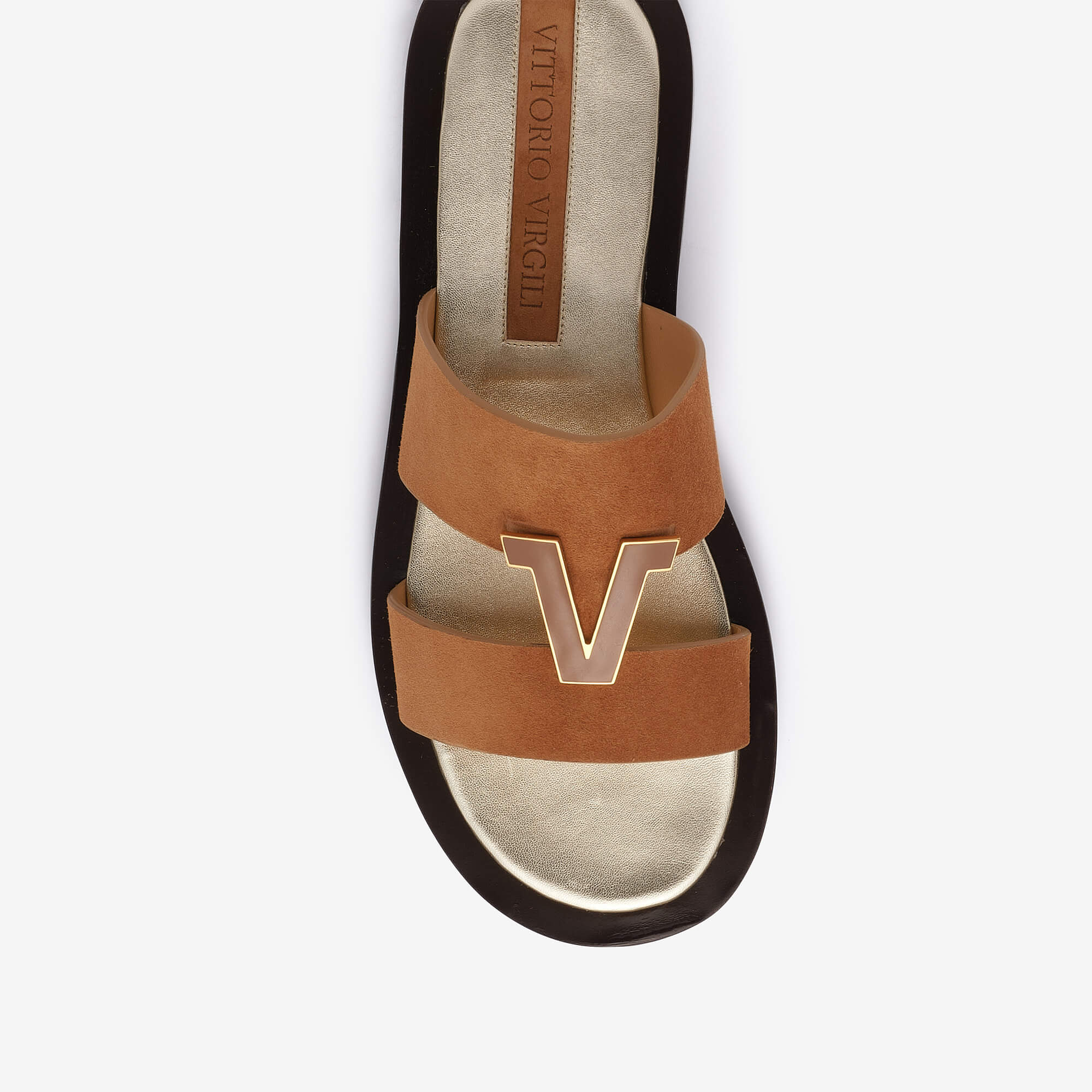Quinctia | Women's suede-leather sandal