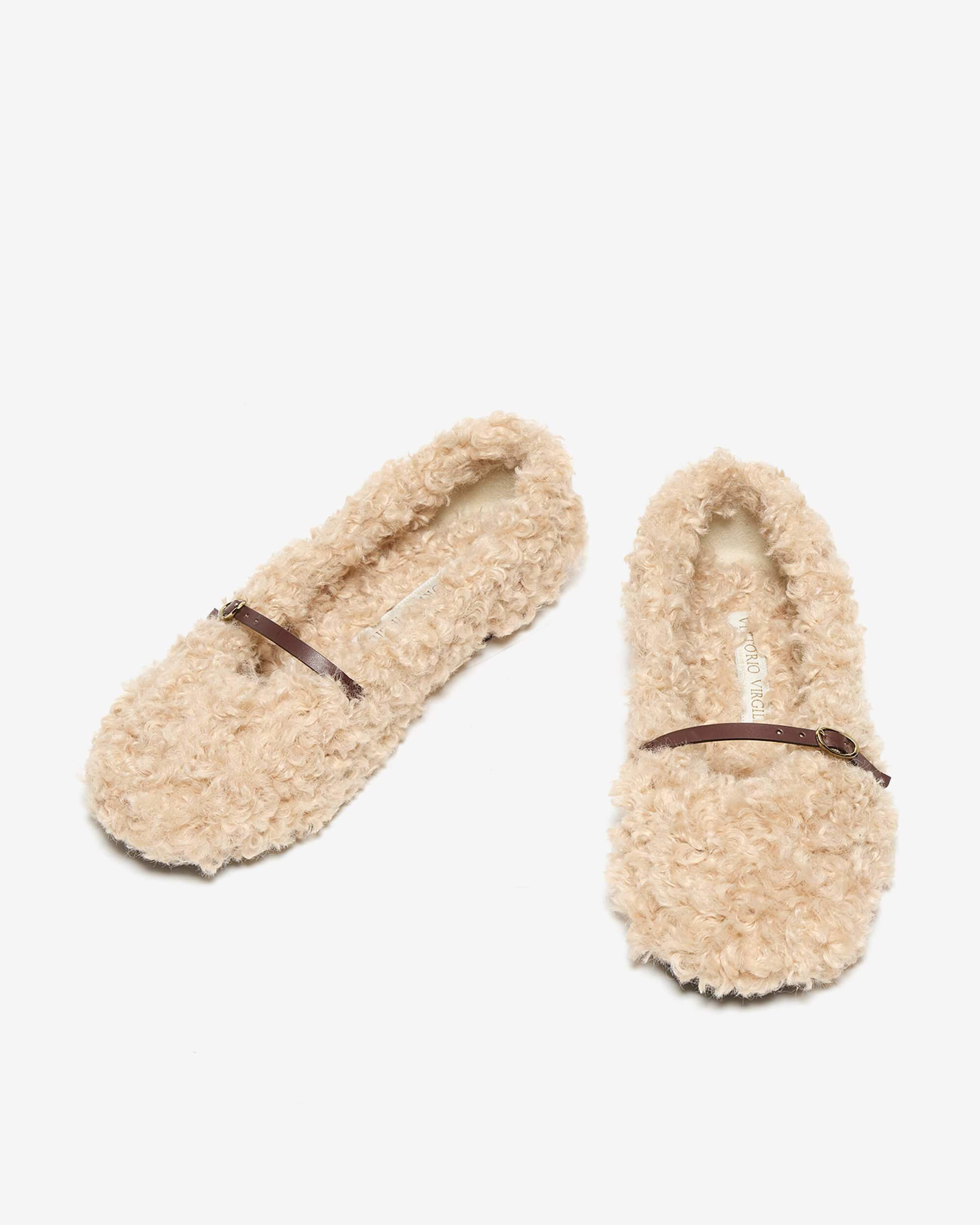 Acilia | Women's eco fur ballet flat