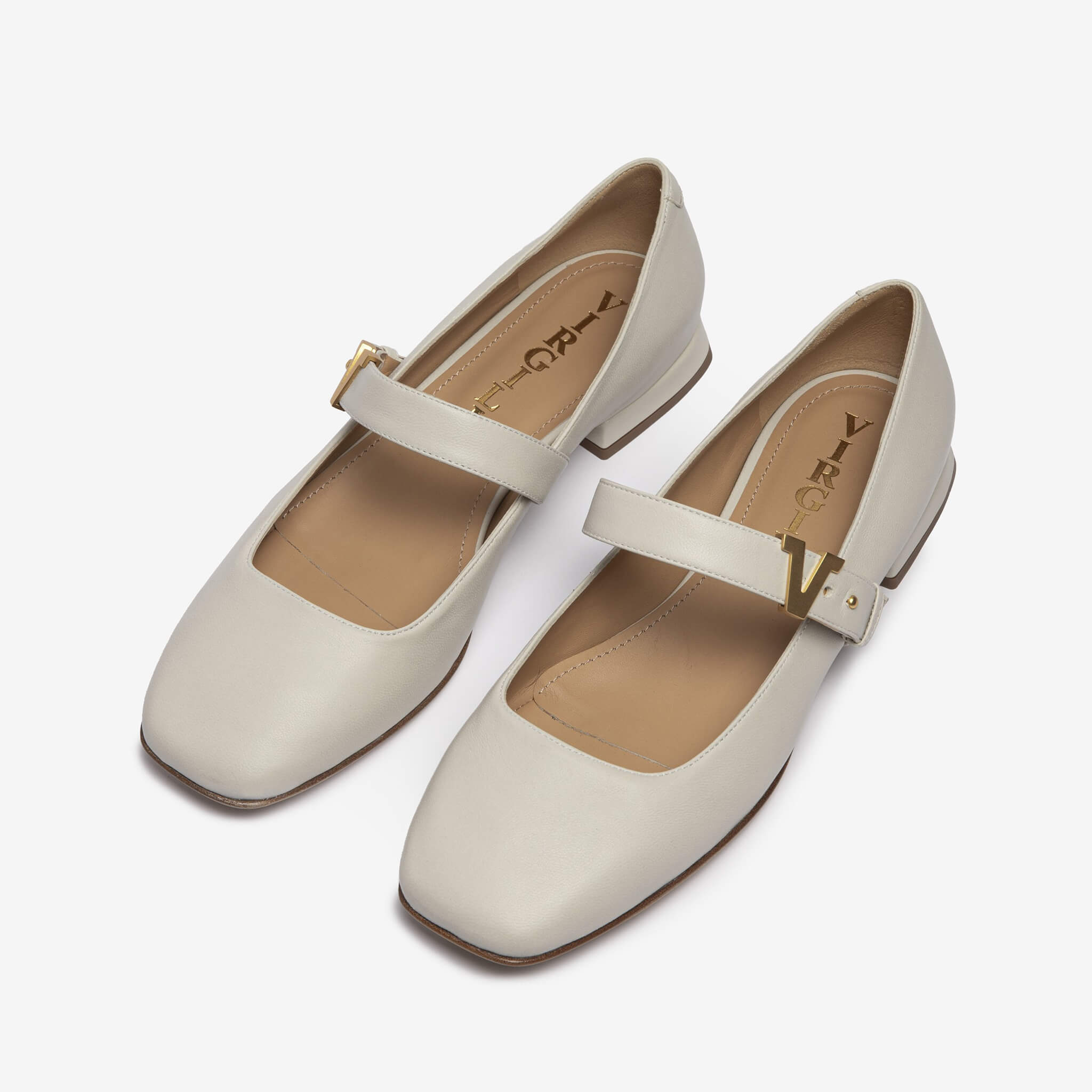 Metella | Ballerina in nappa con cinturino decorativo donna