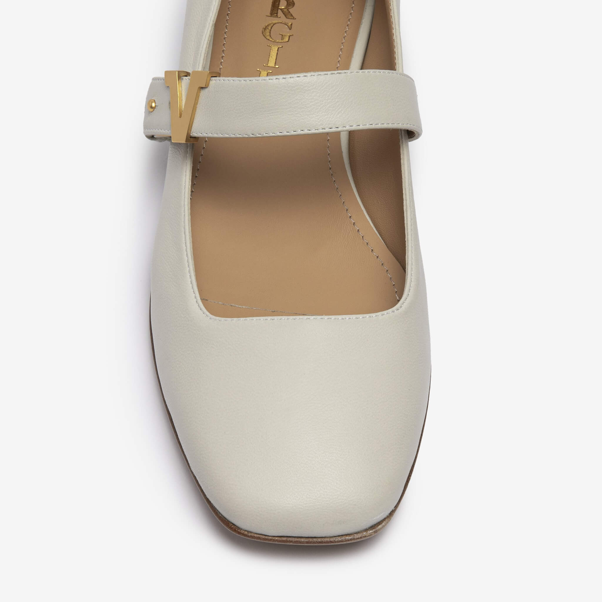 Metella | Ballerina in nappa con cinturino decorativo donna