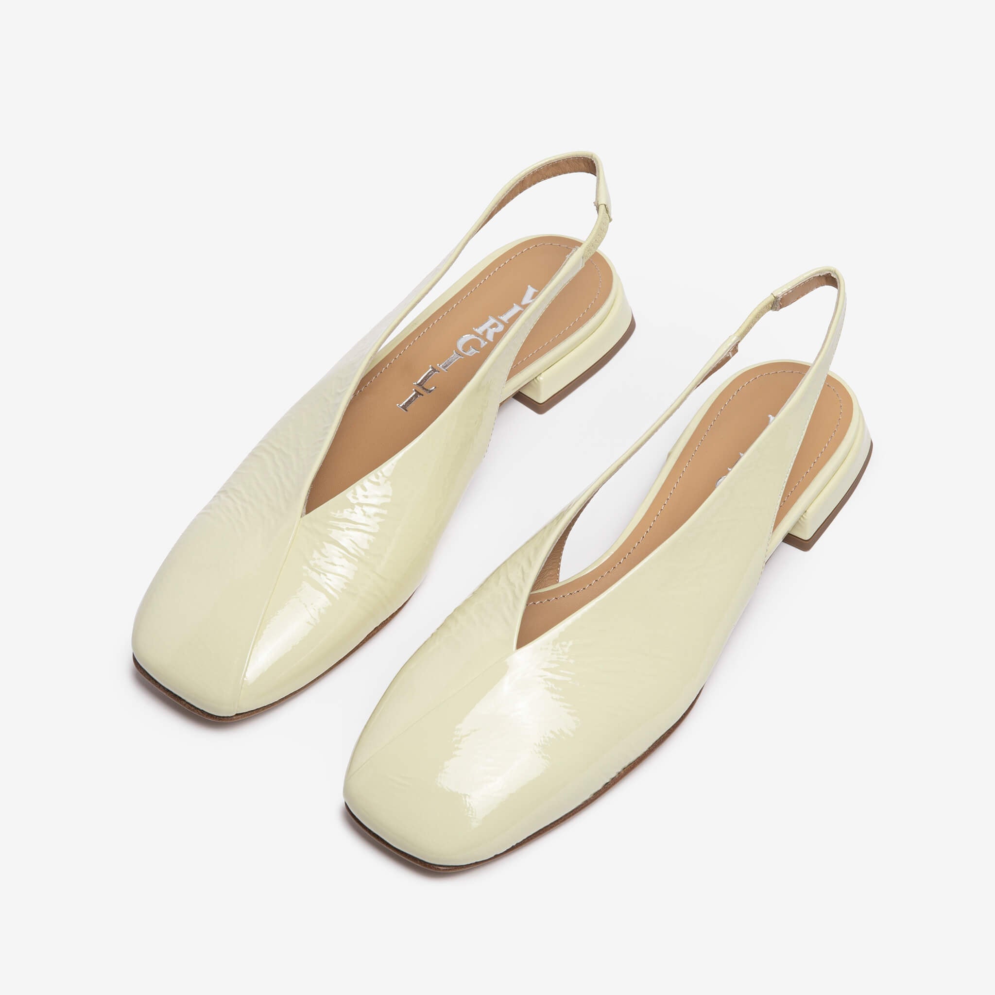 Lollia | Women's patent leather sling back ballet flat