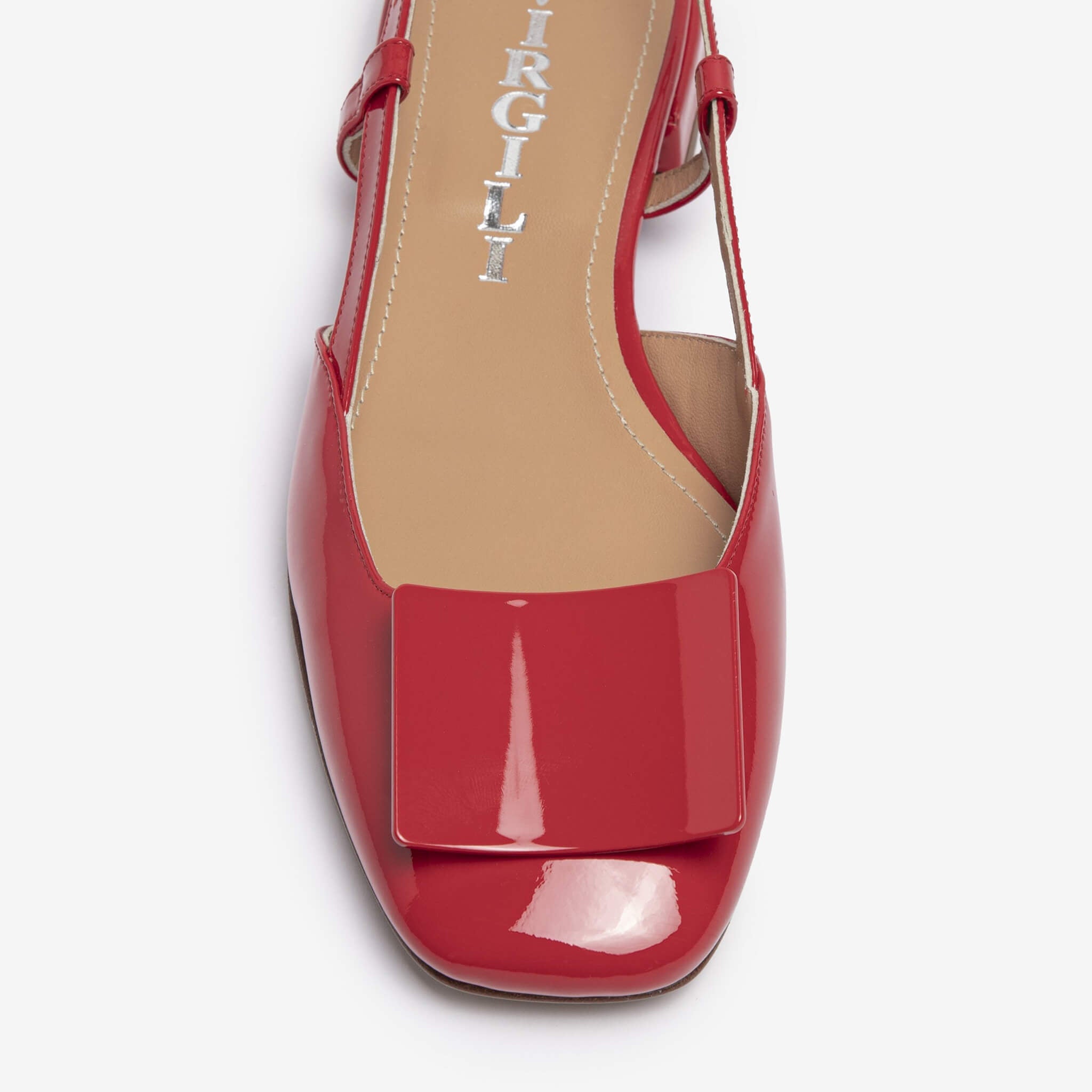 Numisia | Ballerina slingback in vernice donna