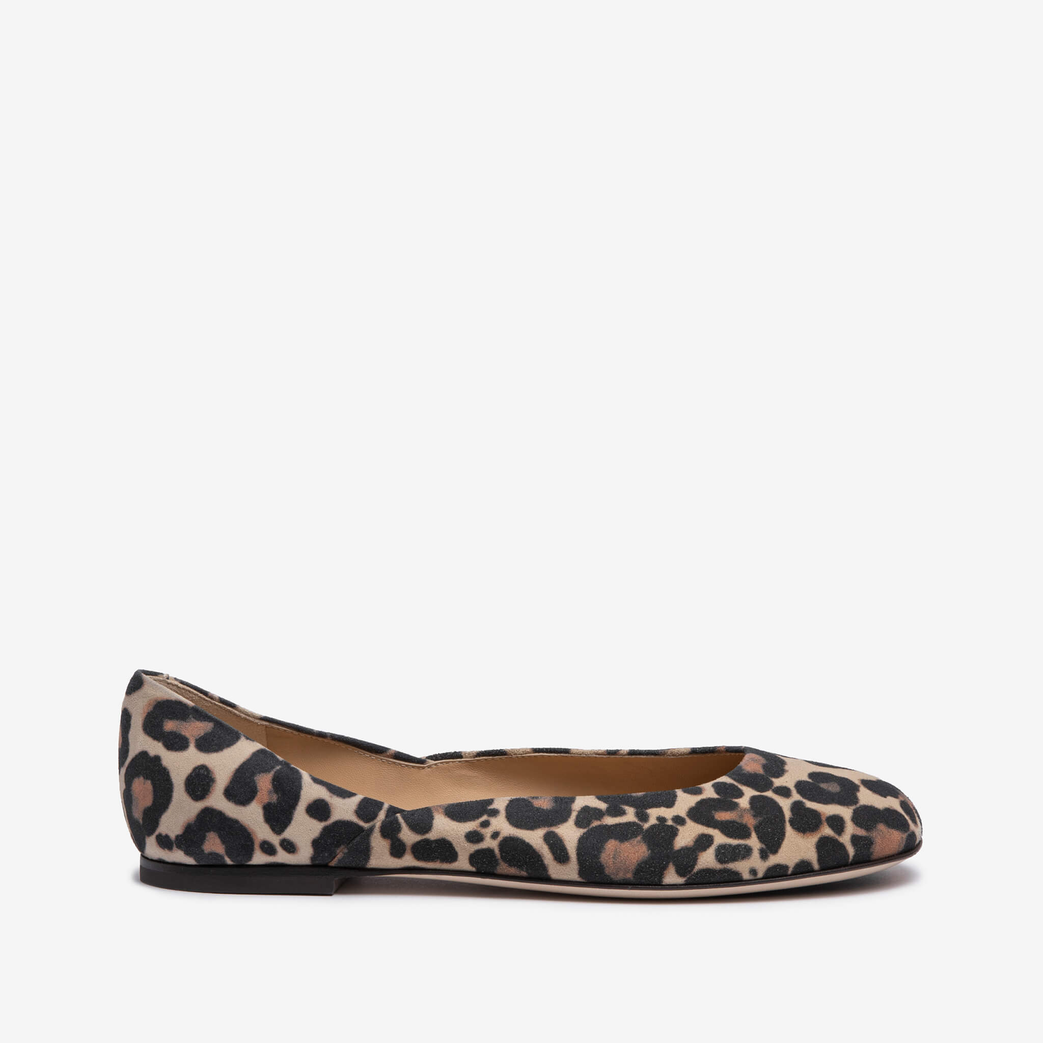 Epponina | Ballerina in cavallino stampa leopardata donna