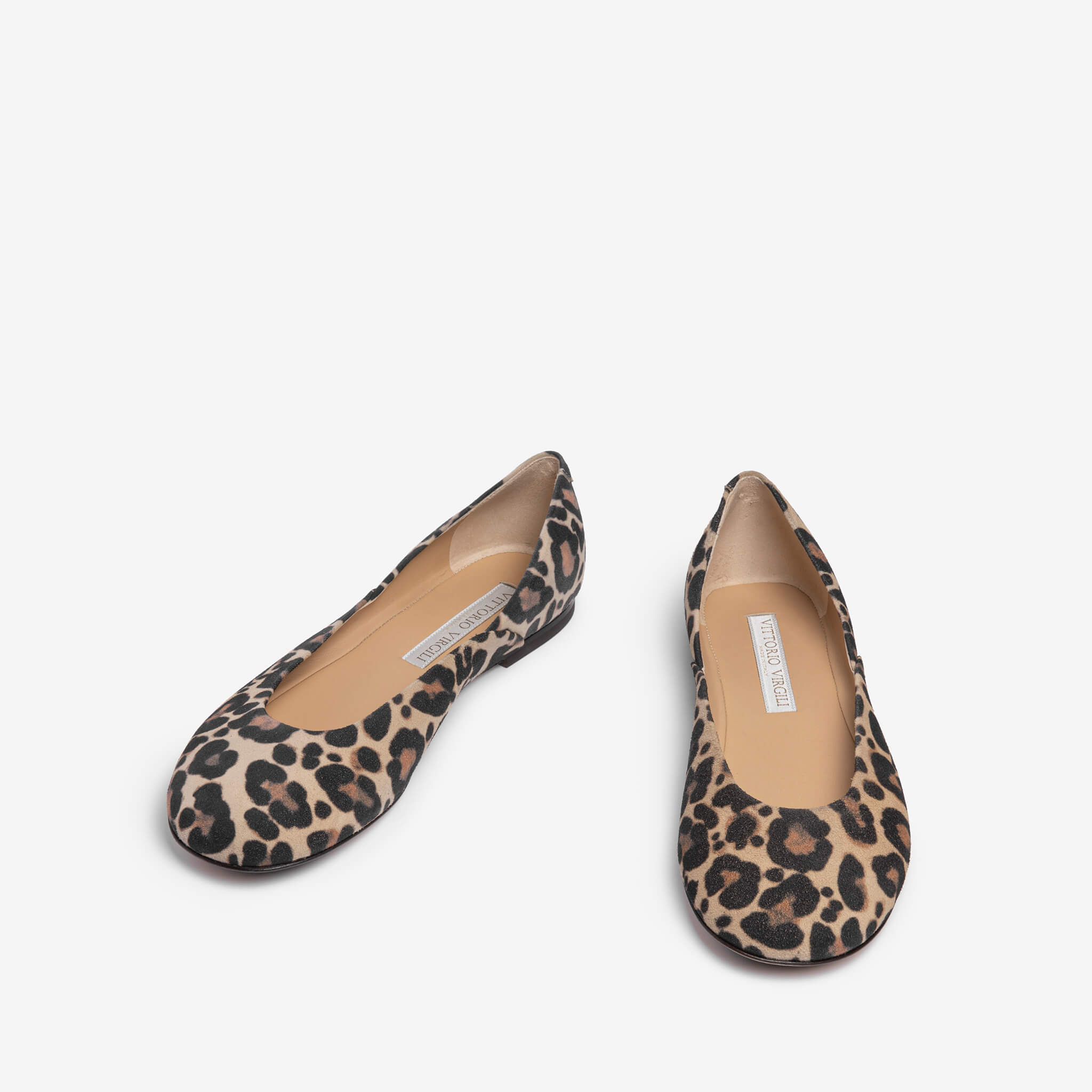 Epponina | Ballerina in cavallino stampa leopardata donna