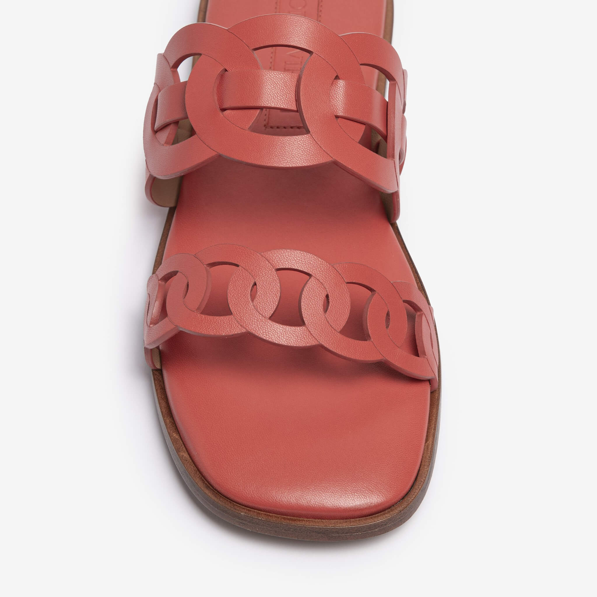 Dentillia | Women's tassel leather sandal