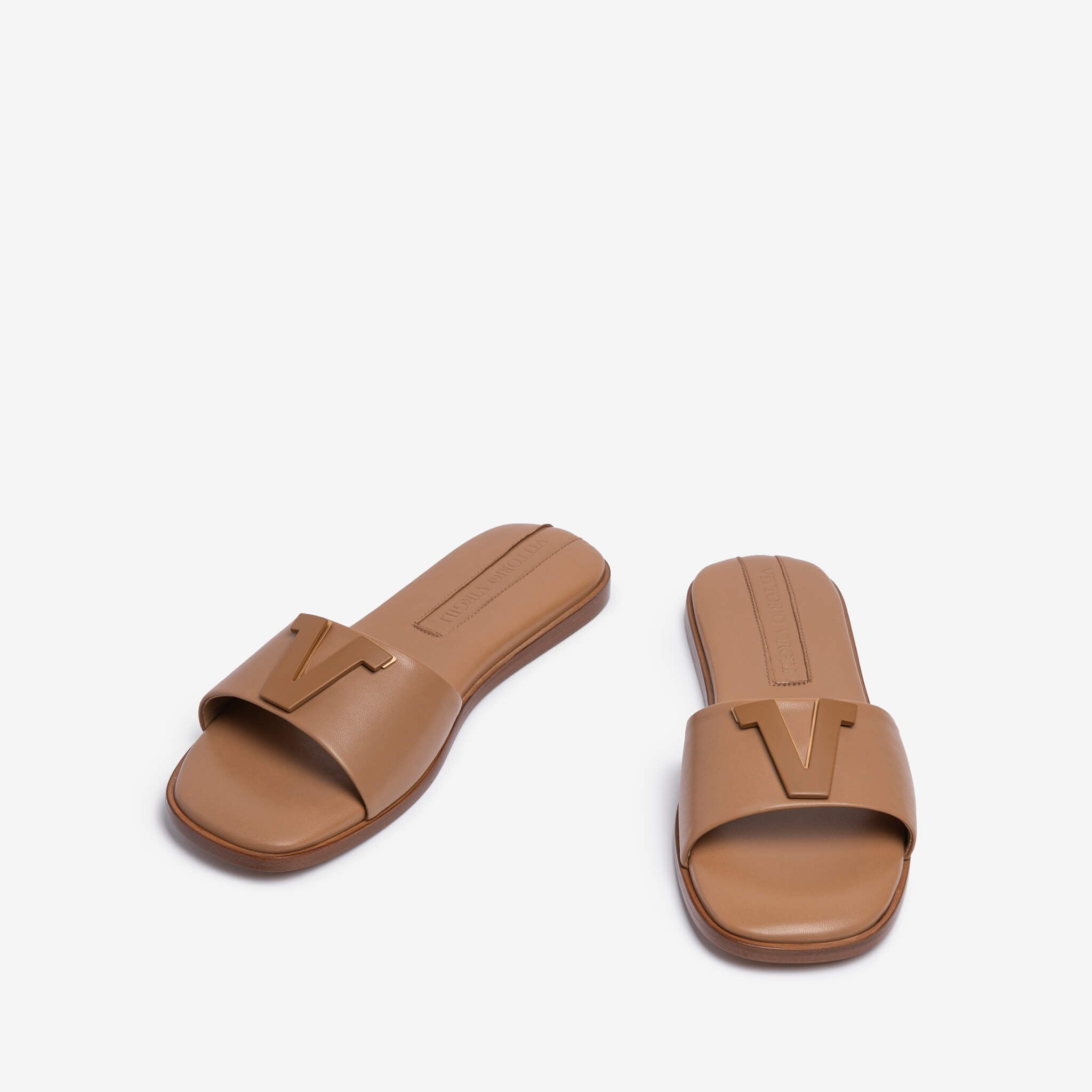 Larcia | Women's lambskin slider sandal