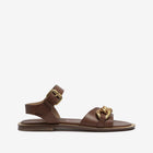 Concordia | Sandalo in pelle con catena donna
