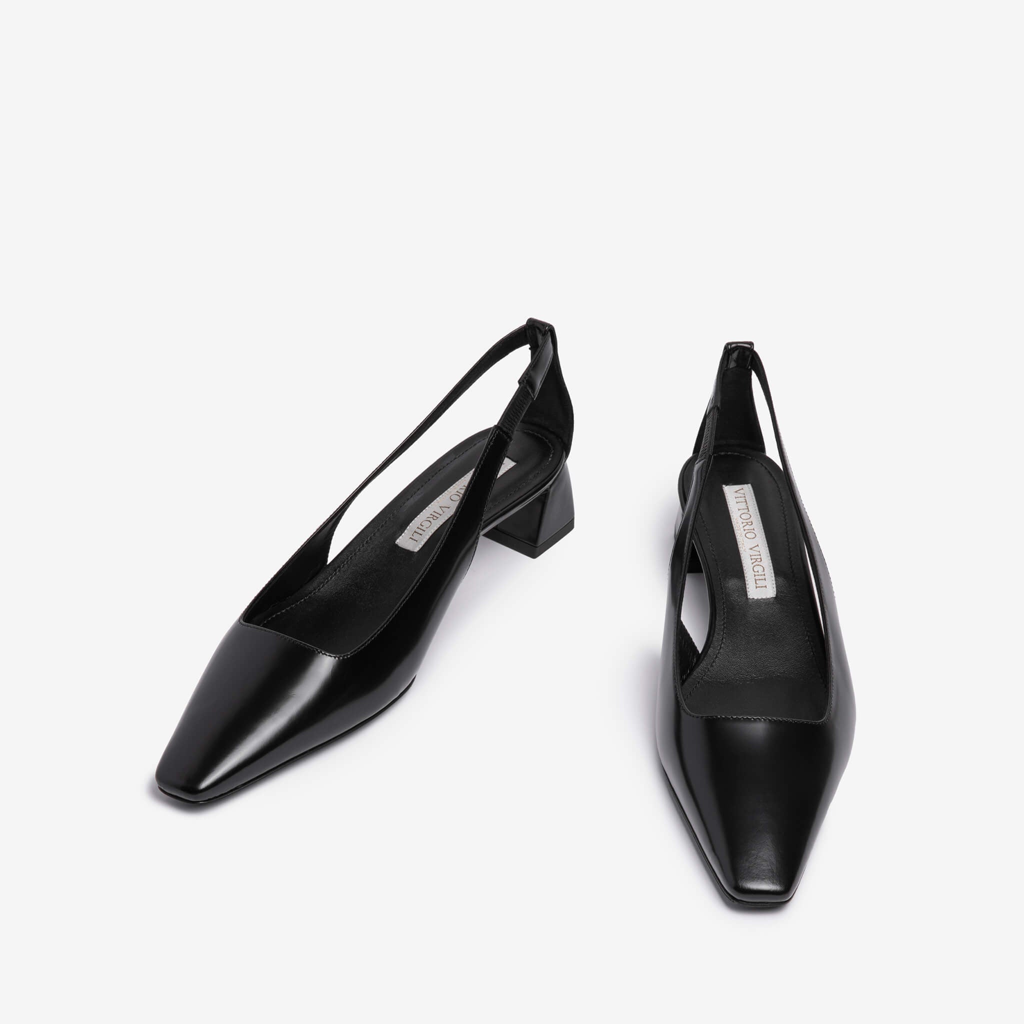 Iunia | Women's brushed calfskin décolleté