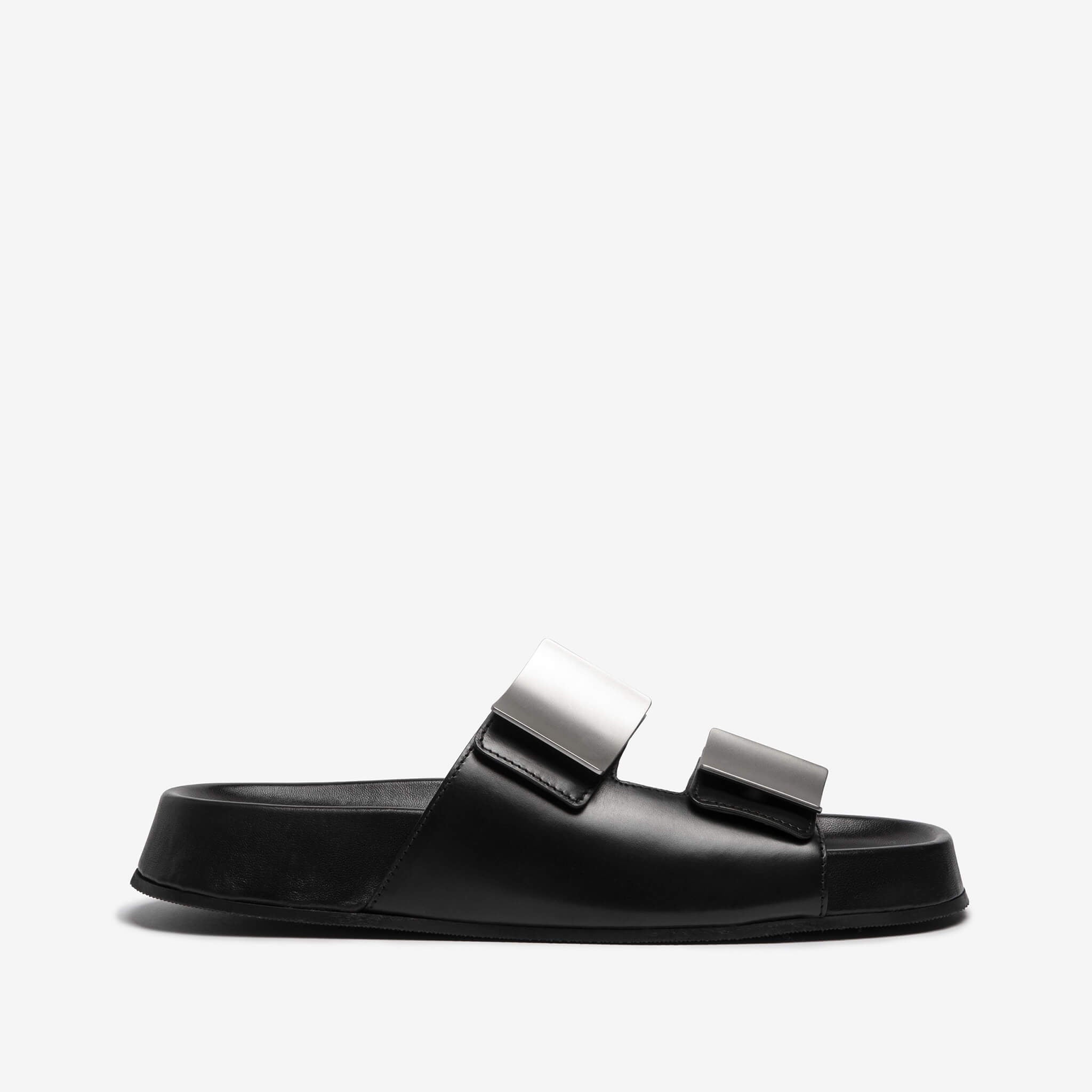 Iana | Women's calf leather slider sandal