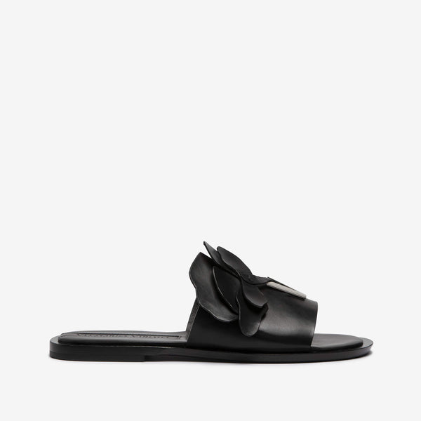 Oppia | Women's calf leather slider sandal