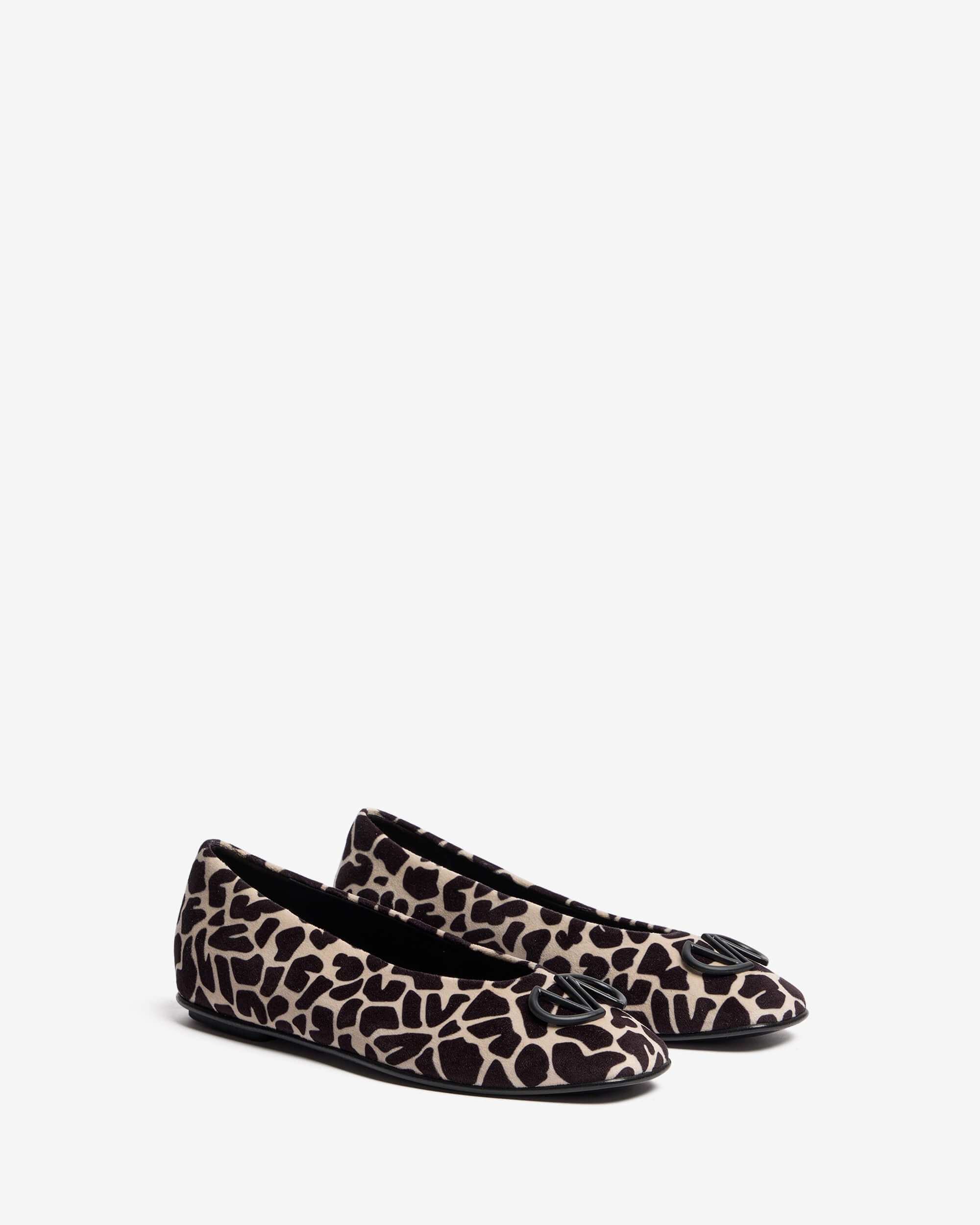 Arretia | Women's fabric velvet ballet flat