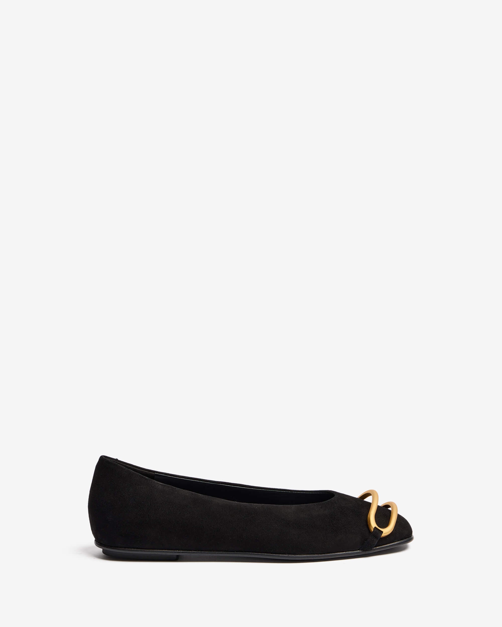 Albinia | Women's suede-goat ballet flat