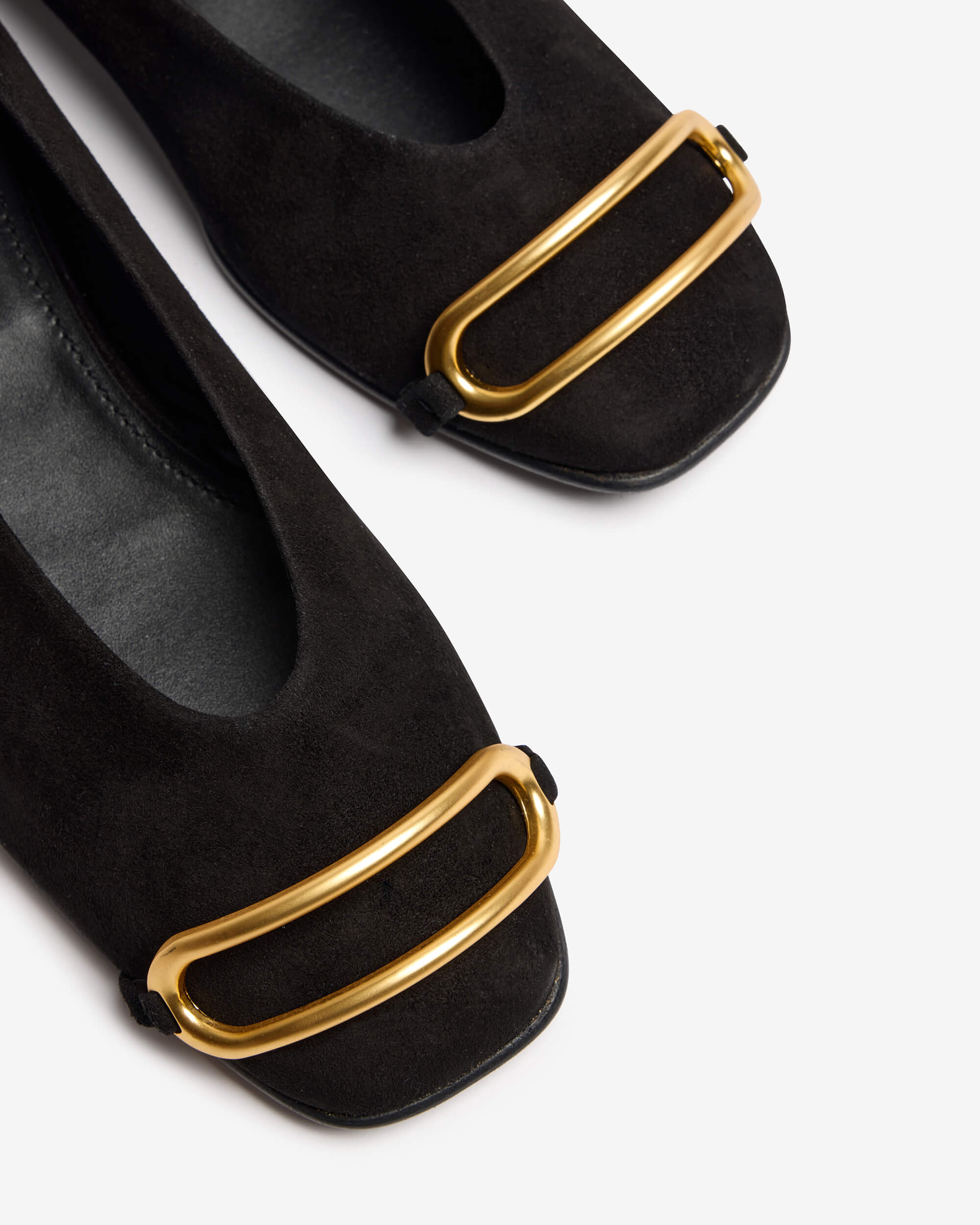 Albinia | Women's suede-goat ballet flat