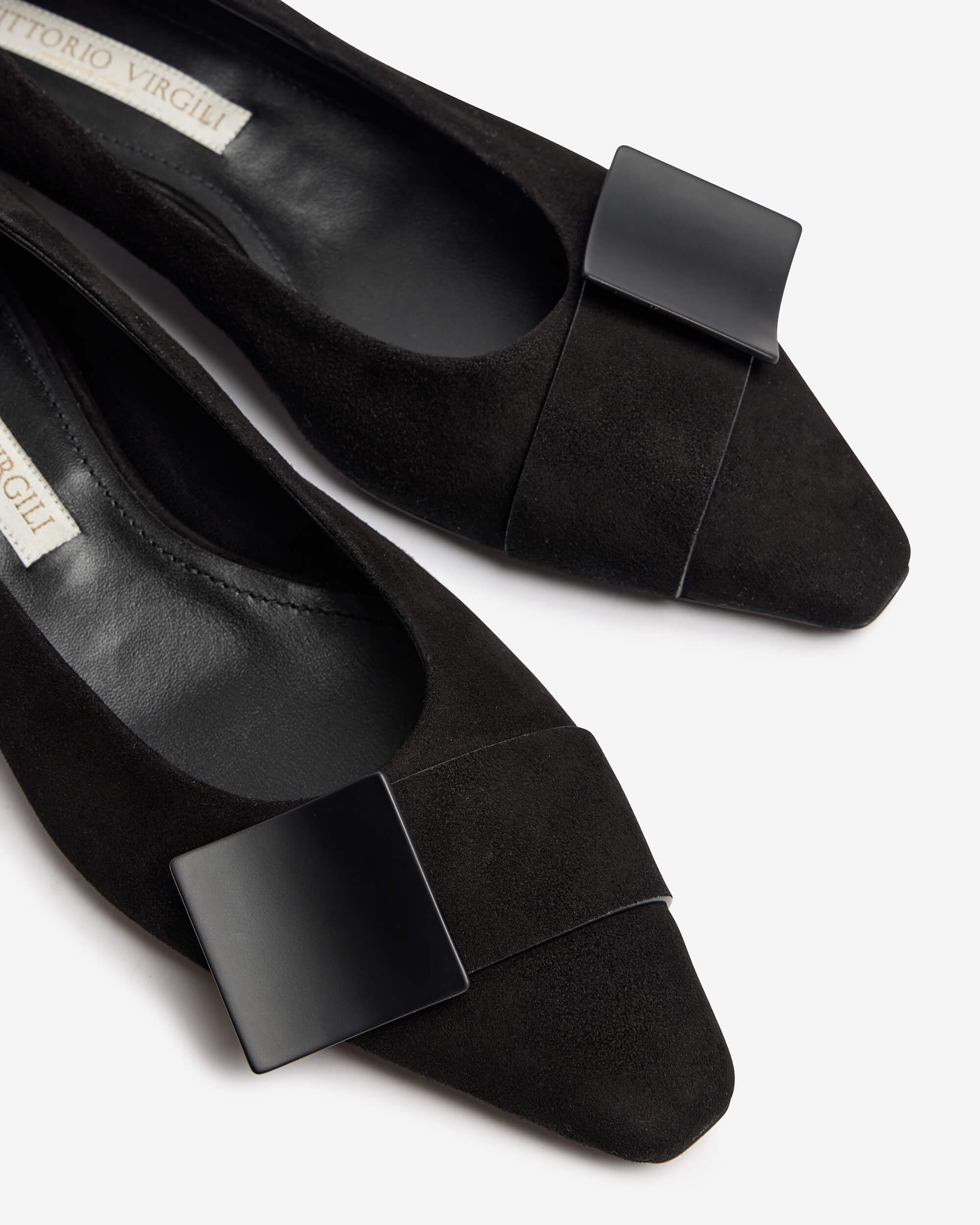 Atinia | Women's suede-goat ballet flat.