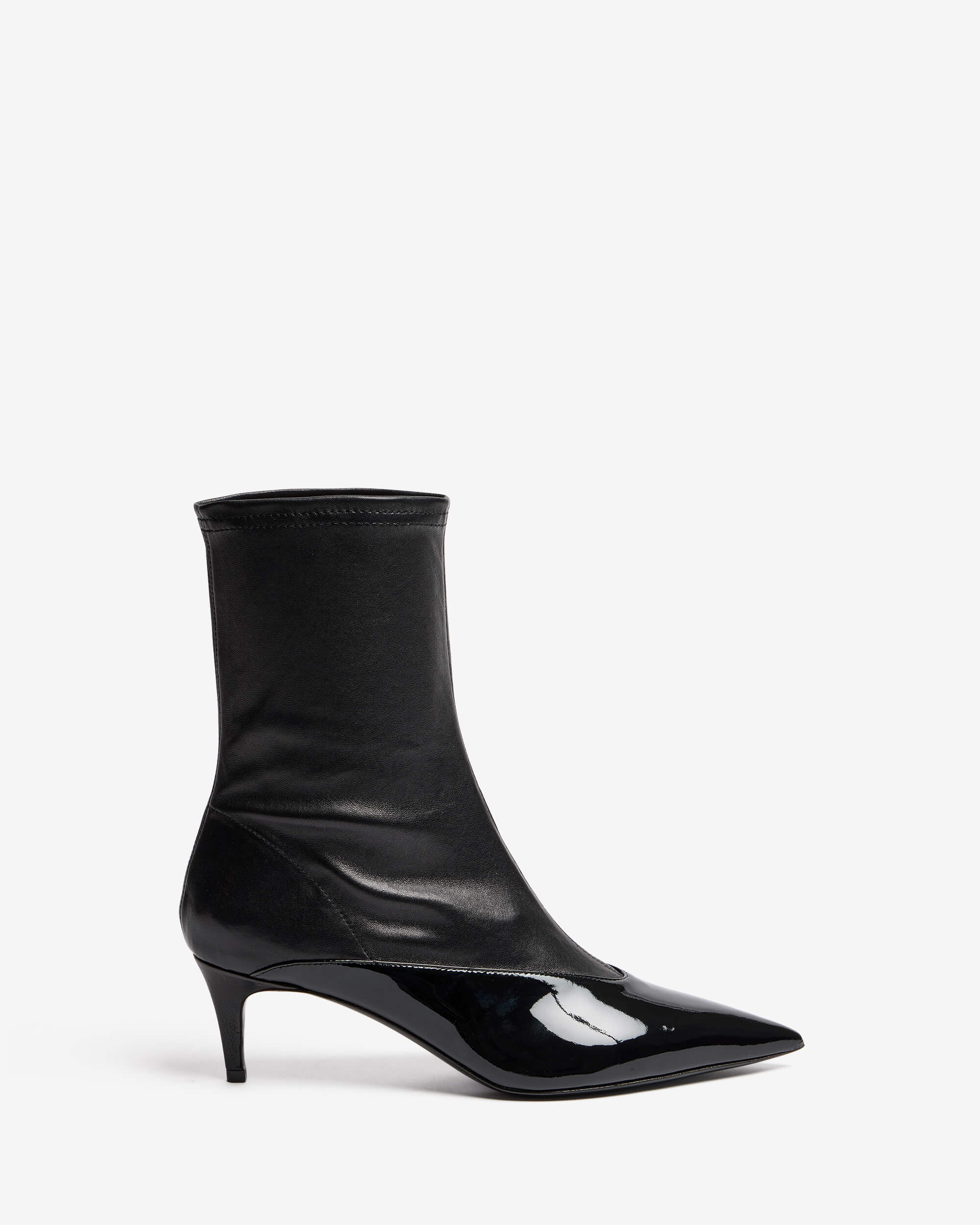 Ovidia | Women's nappa-patent leather ankle boot