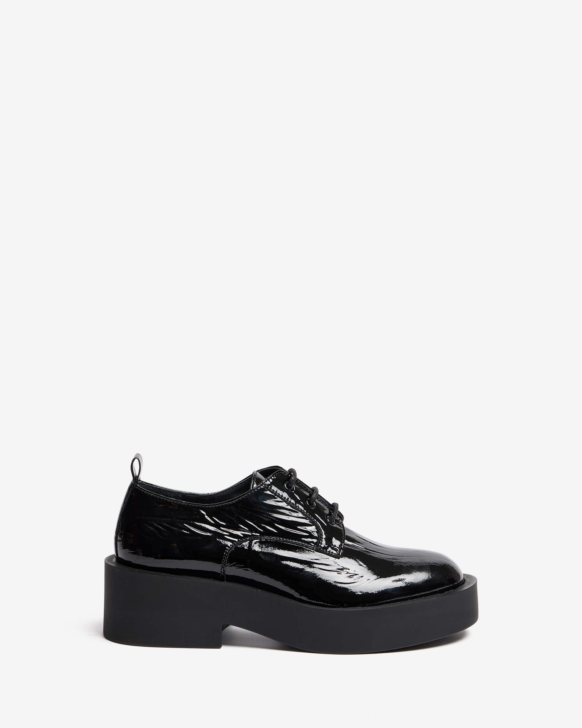Cincia | Women's patent leather-calfskin lace-up