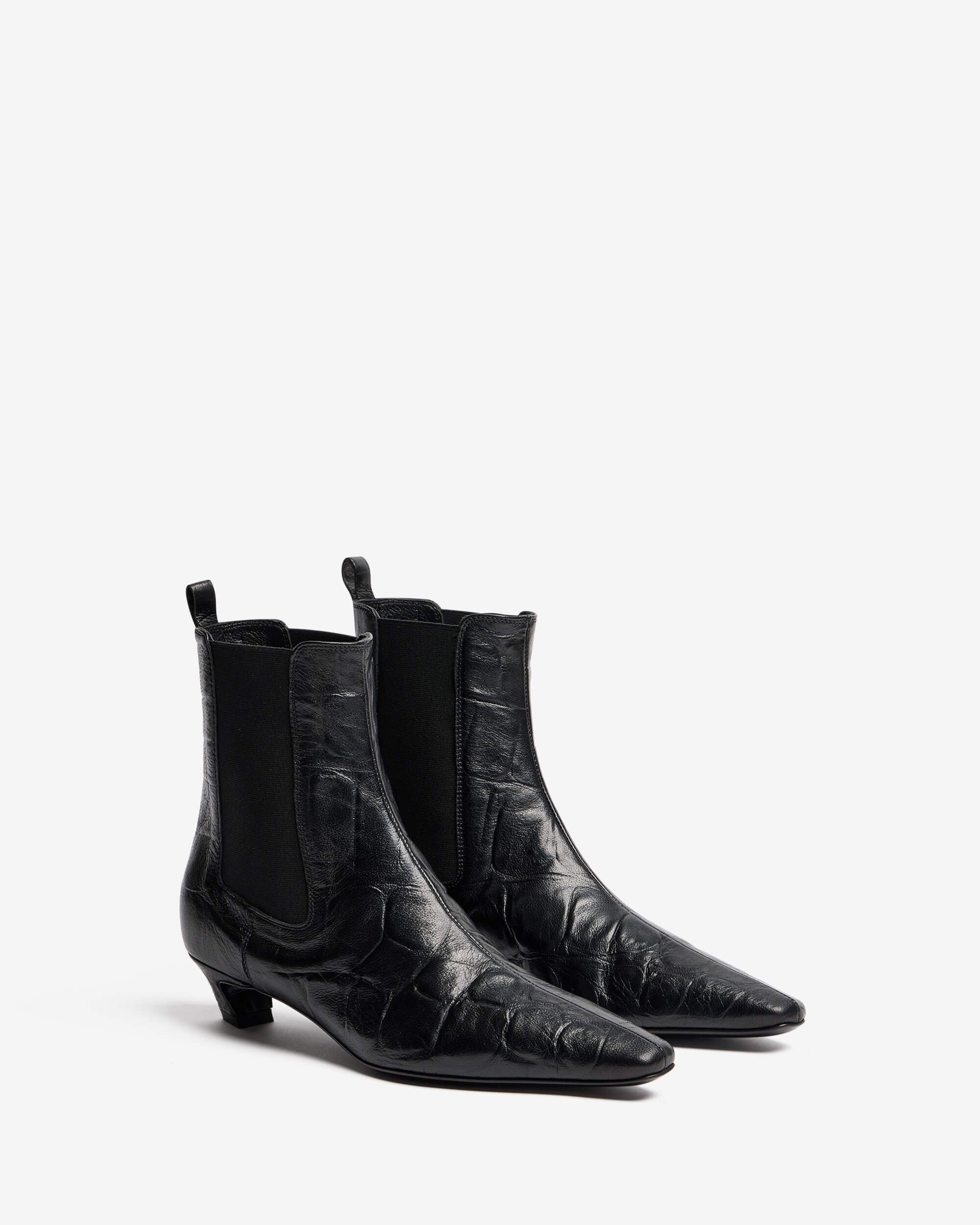 Remmia | Women's calfskin cocco printed ankle boot