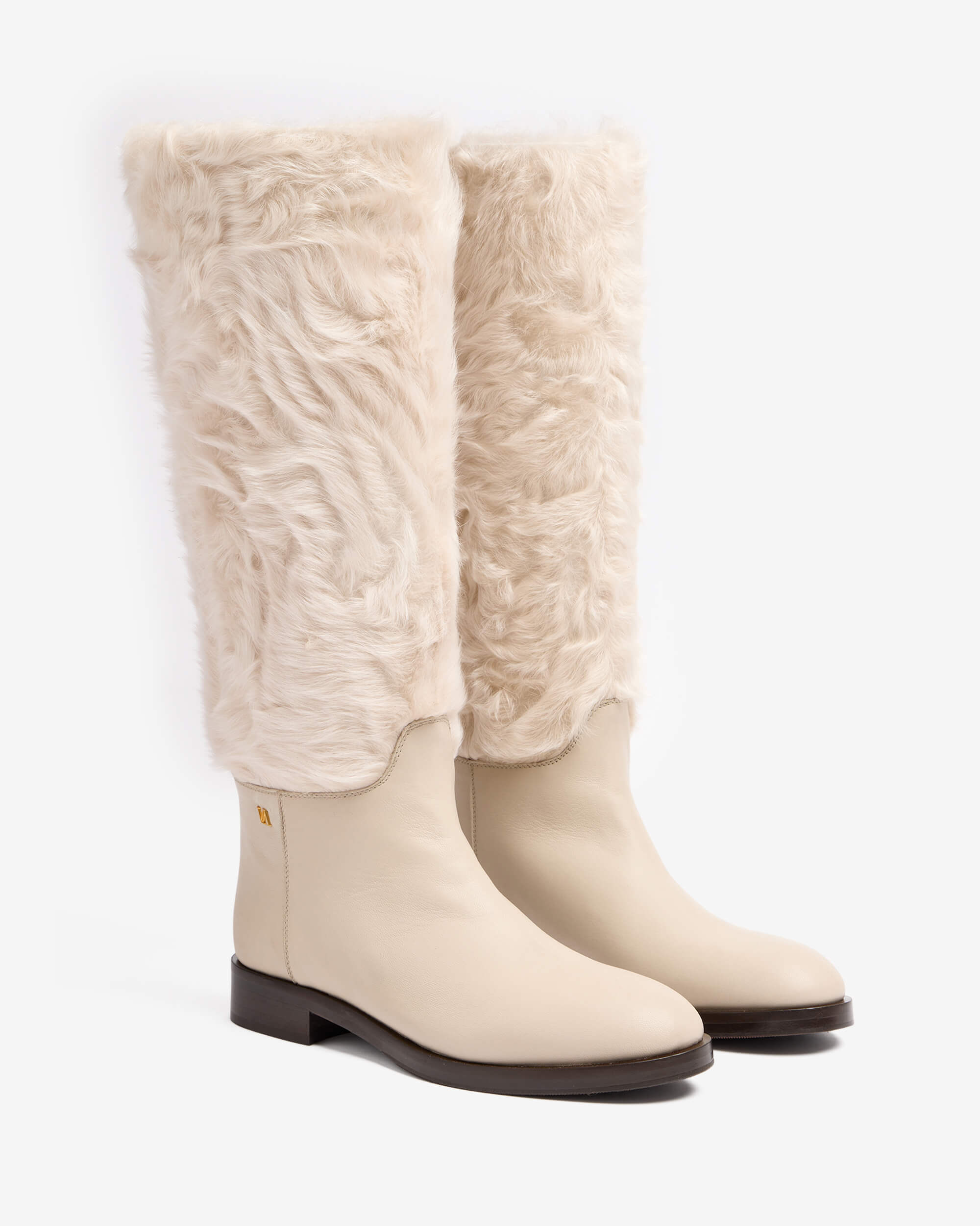 Fonteia | Women's nappa leather-fur boot