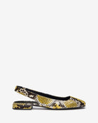 Terentia | Ballerina slingback donna in pelle di vitello