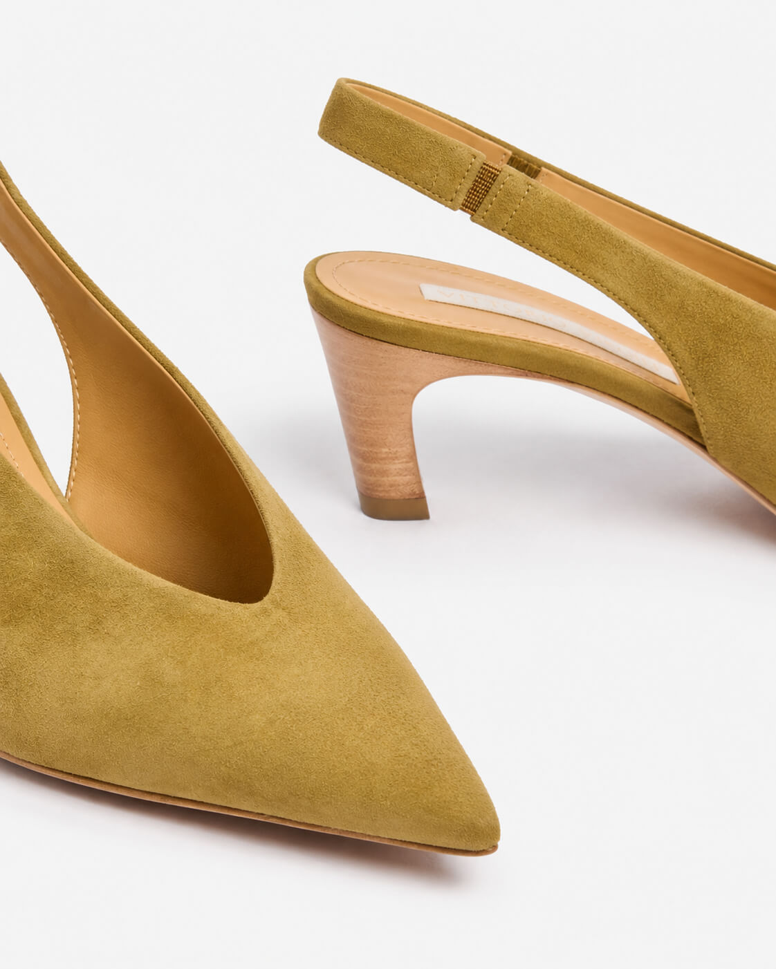 Licinia | Slingback donna in camoscio di capra